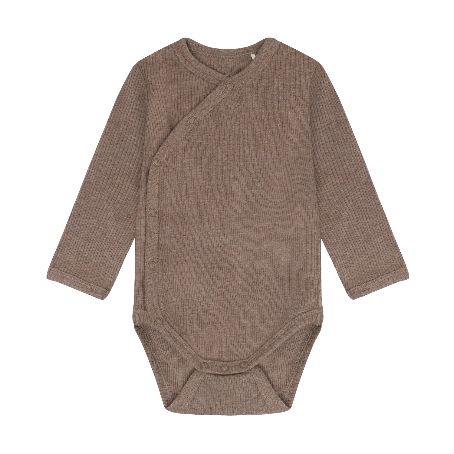 Wrap Body LS Melange Rib Mountain Trial Melange