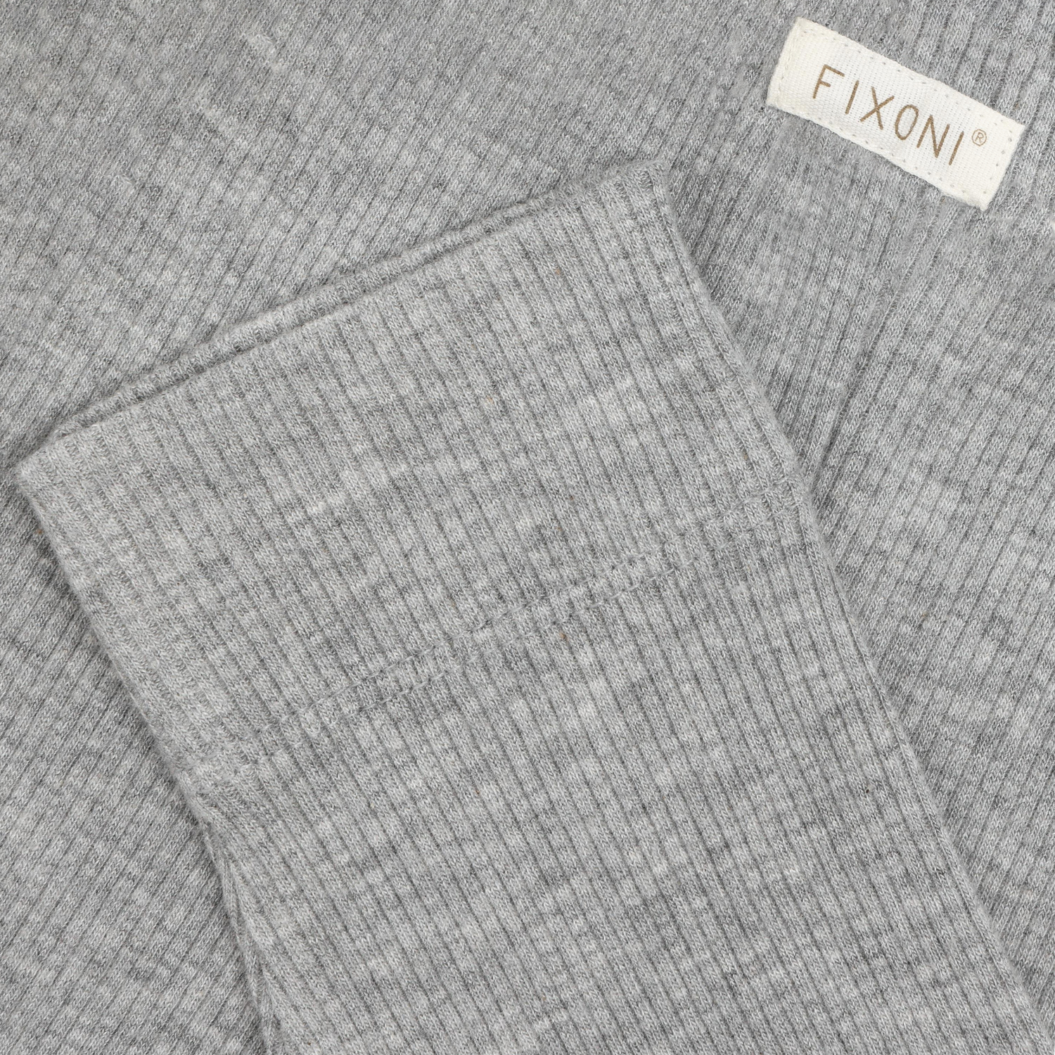 Leggings Melange Rib Flint Gray Melange - 3