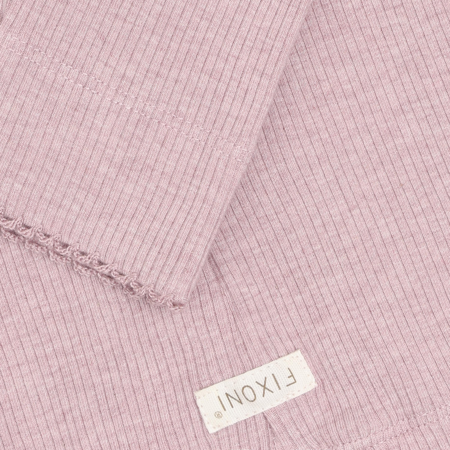 Leggings Melange Rib Pale Mauve Melange - 3