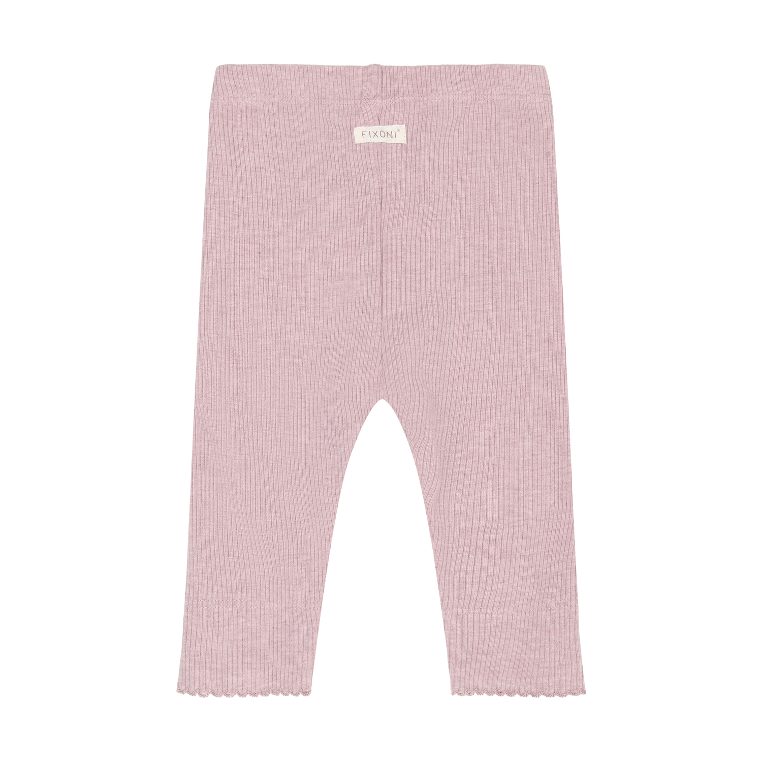 Leggings Melange Rib Pale Mauve Melange - 2