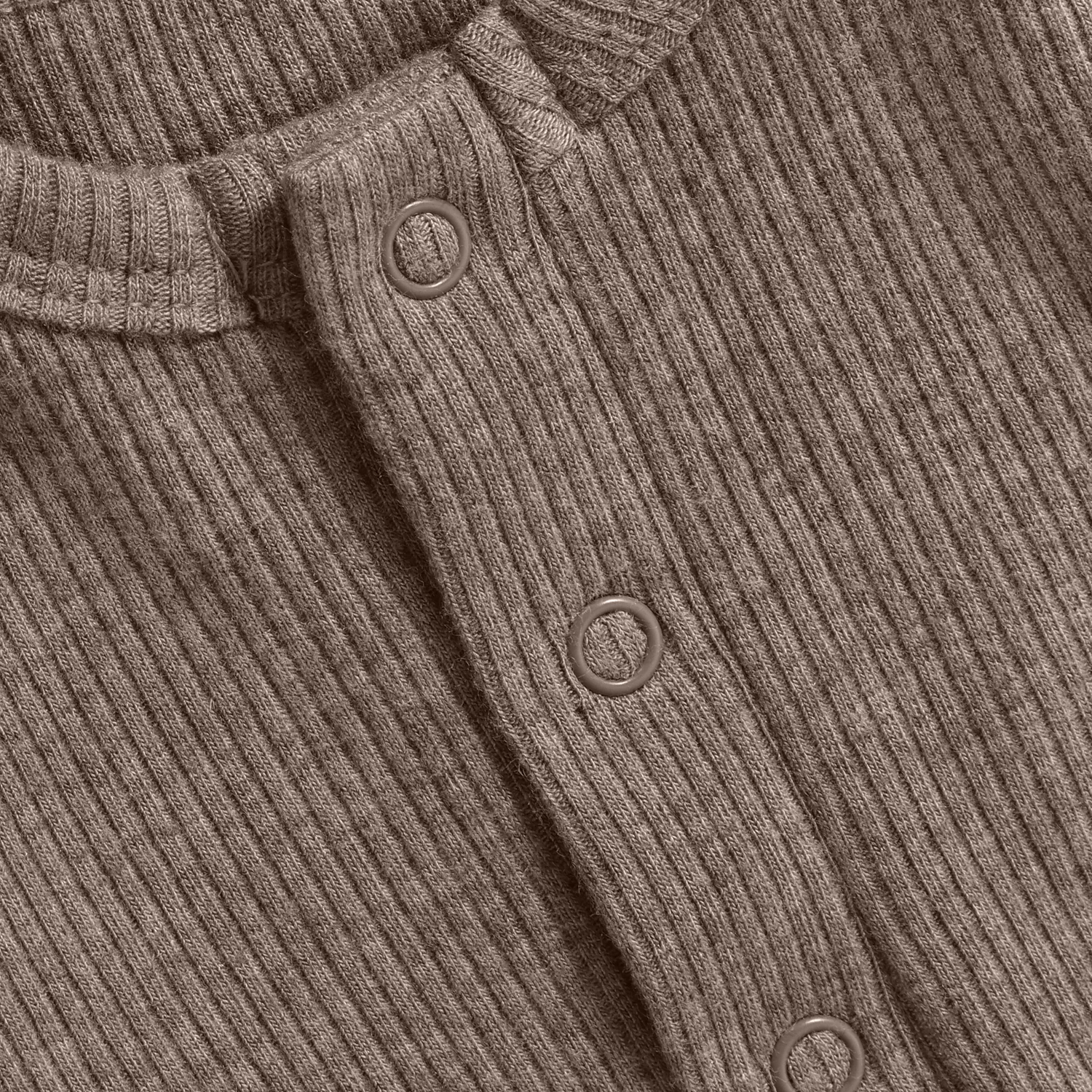 Romper LS Melange Rib Mountain Trial Melange - 3