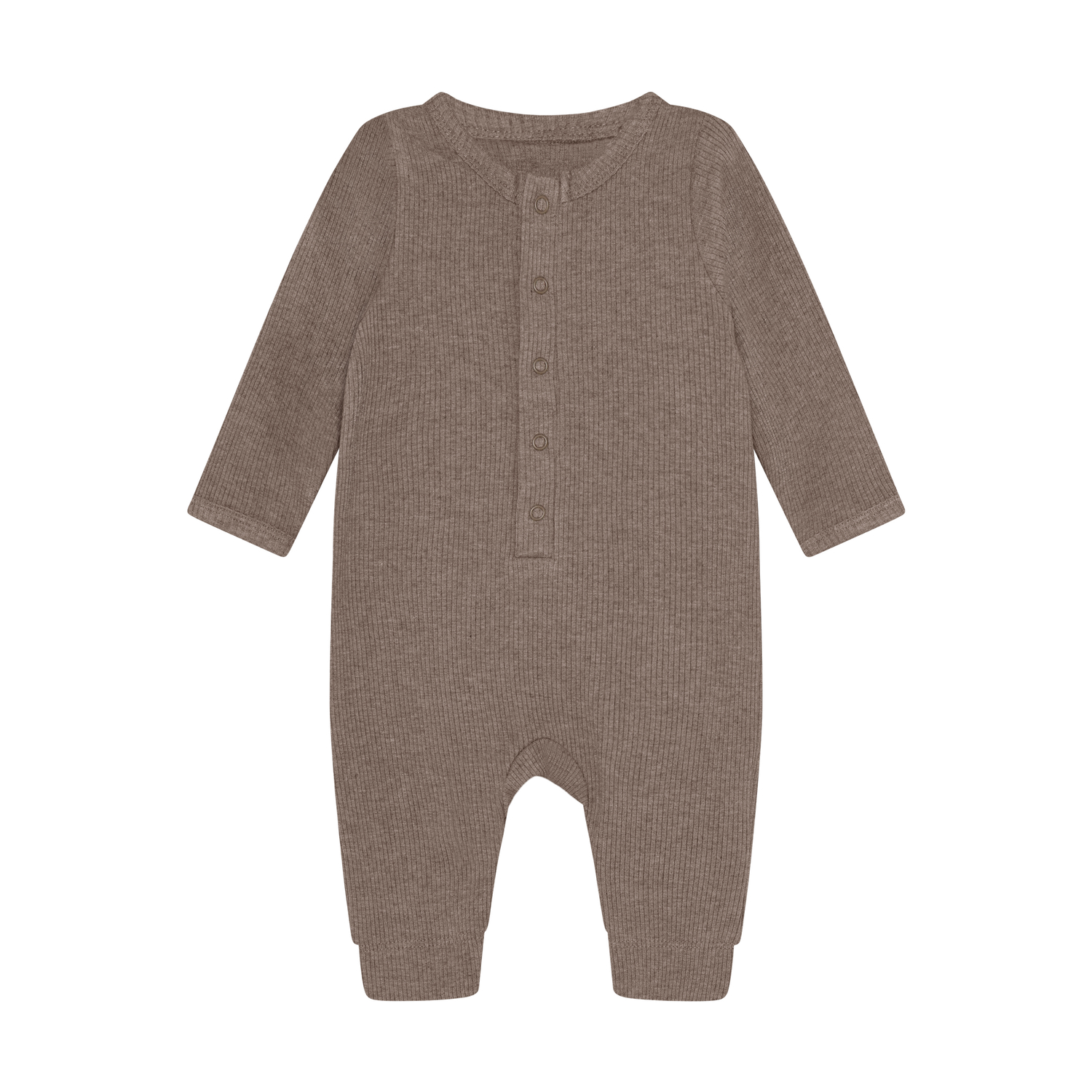 Romper LS Melange Rib Mountain Trial Melange