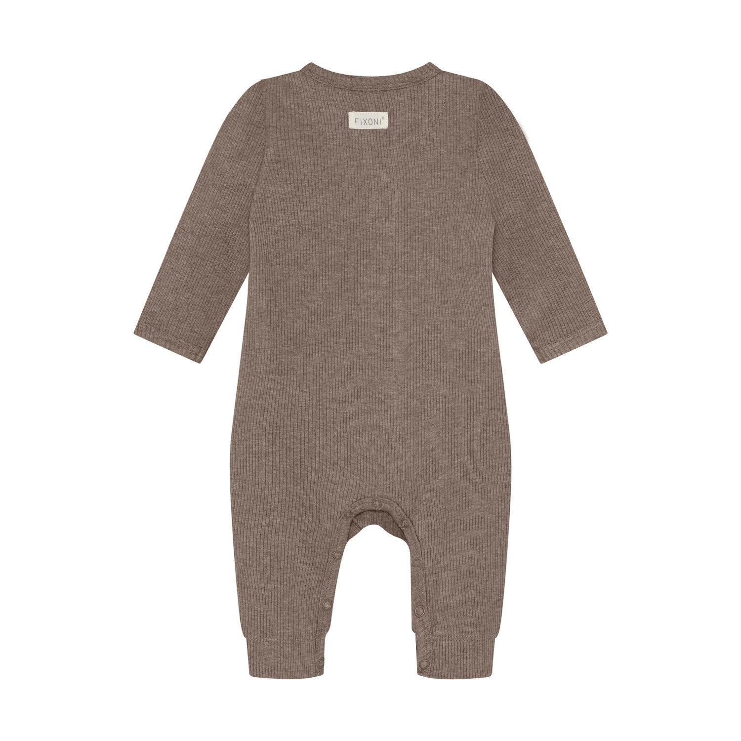 Romper LS Melange Rib Mountain Trial Melange - 2