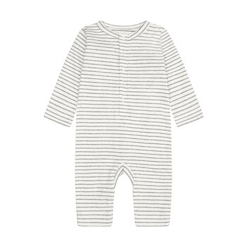 Romper LS Rib Flint Gray Melange