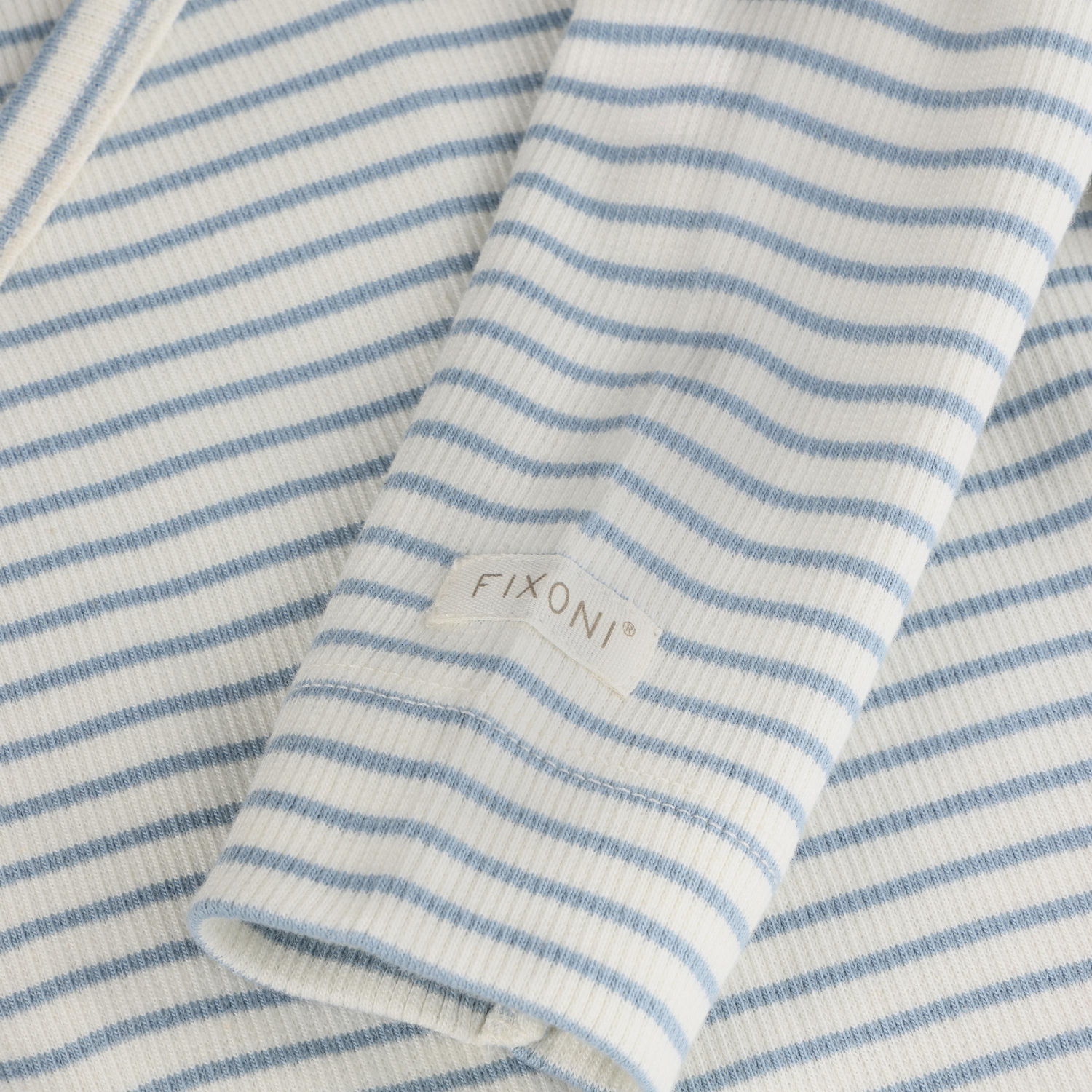Wrap Body LS Rib Dusty Blue - 3