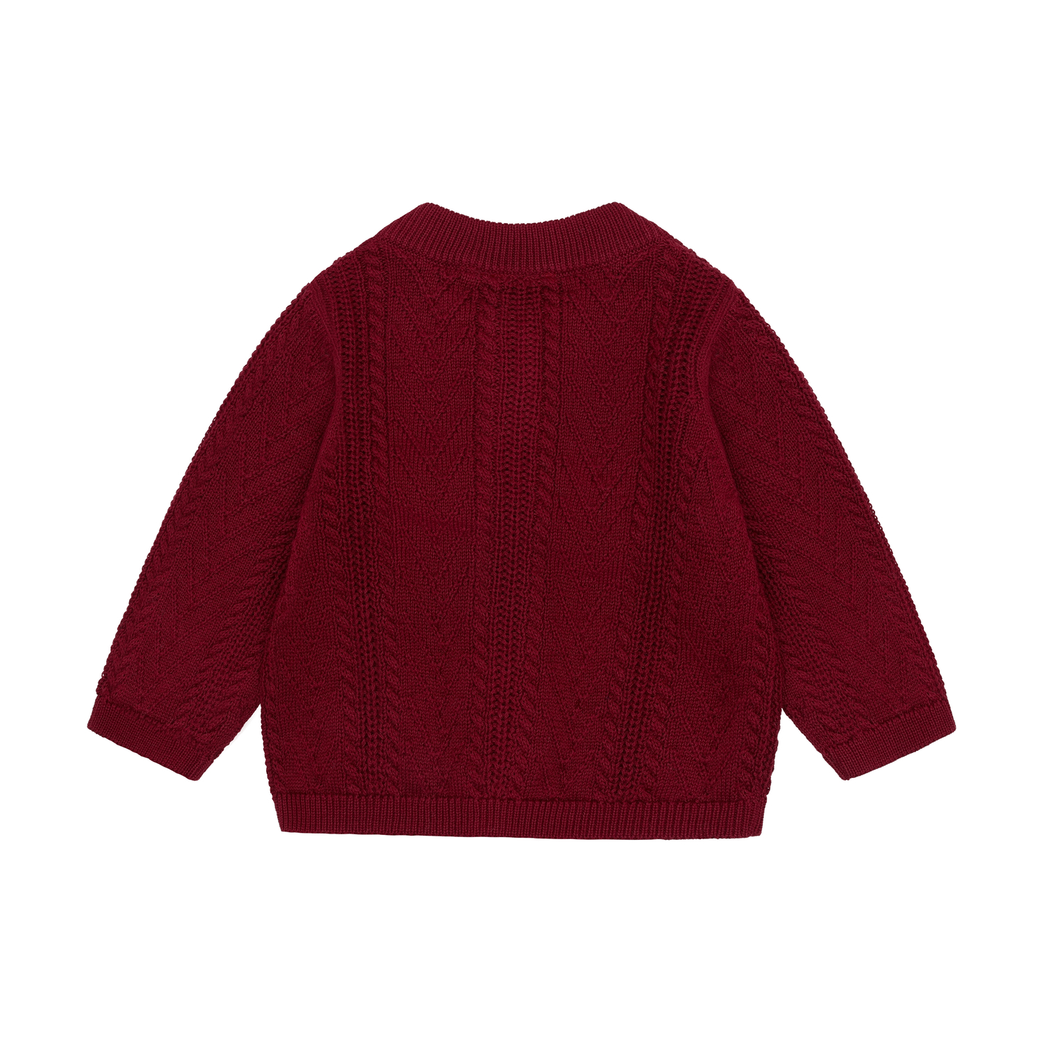 Cardigan Knit Tibetan Red - 2
