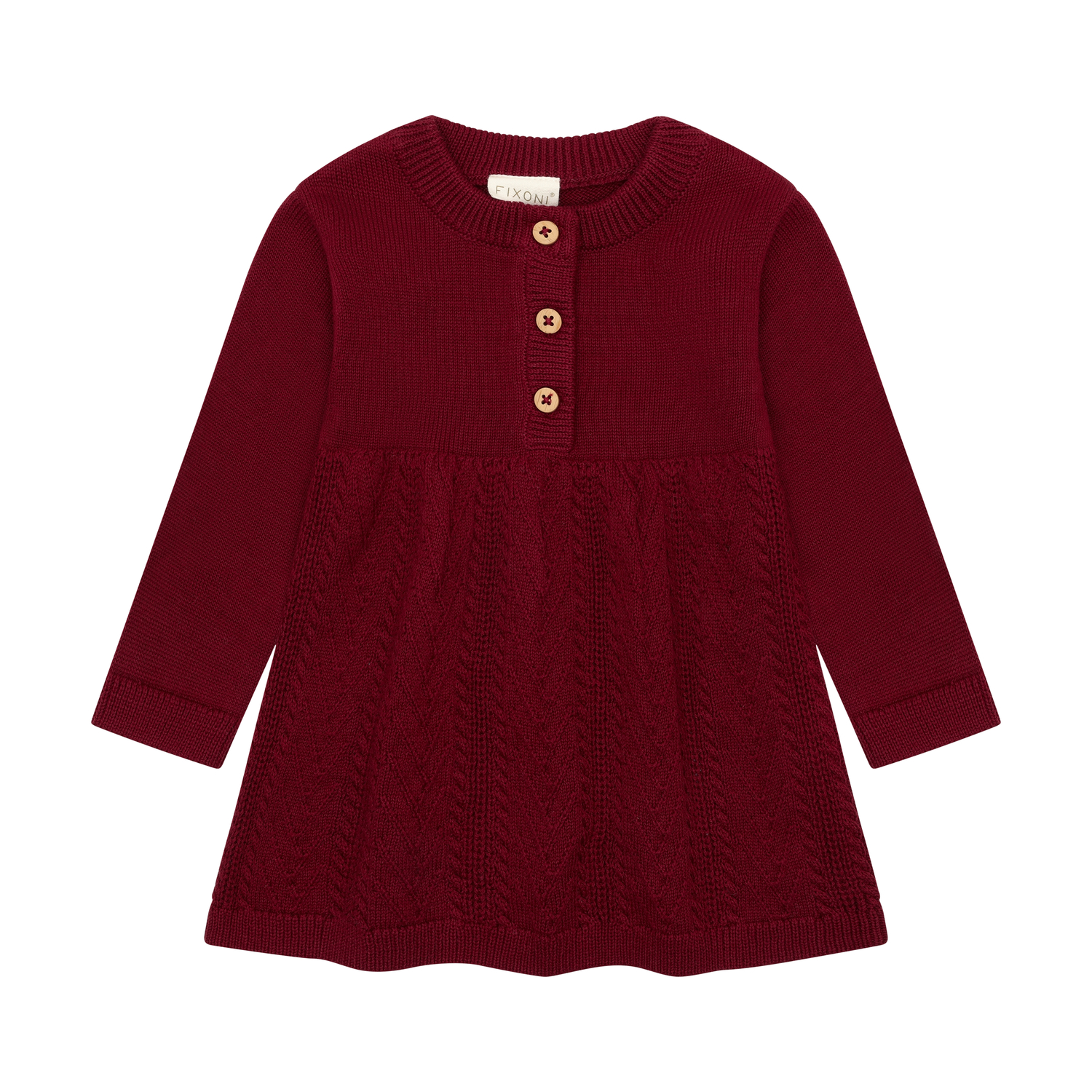 Dress Knit Tibetan Red