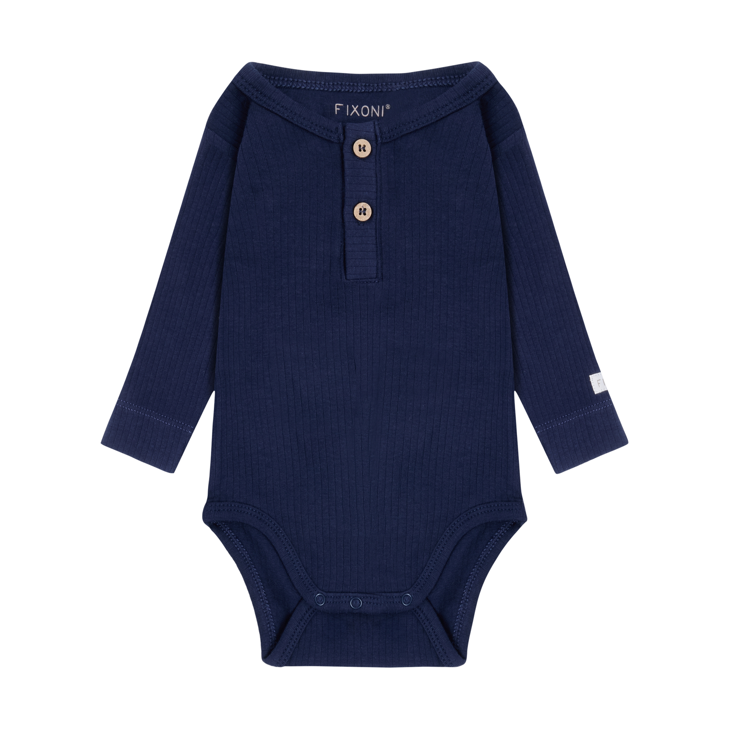 Body LS Rib Navy Blazer