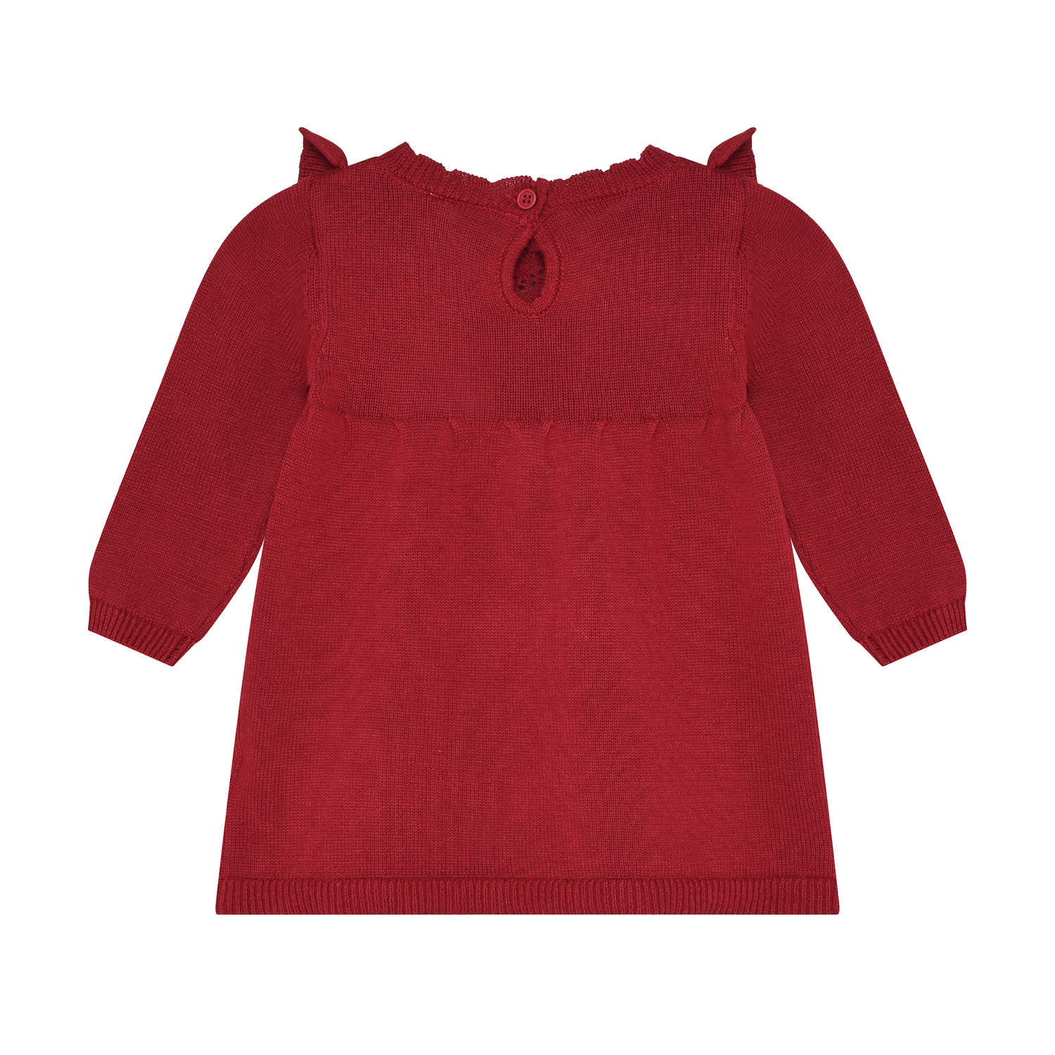 Dress LS Knit Rio Red - 2