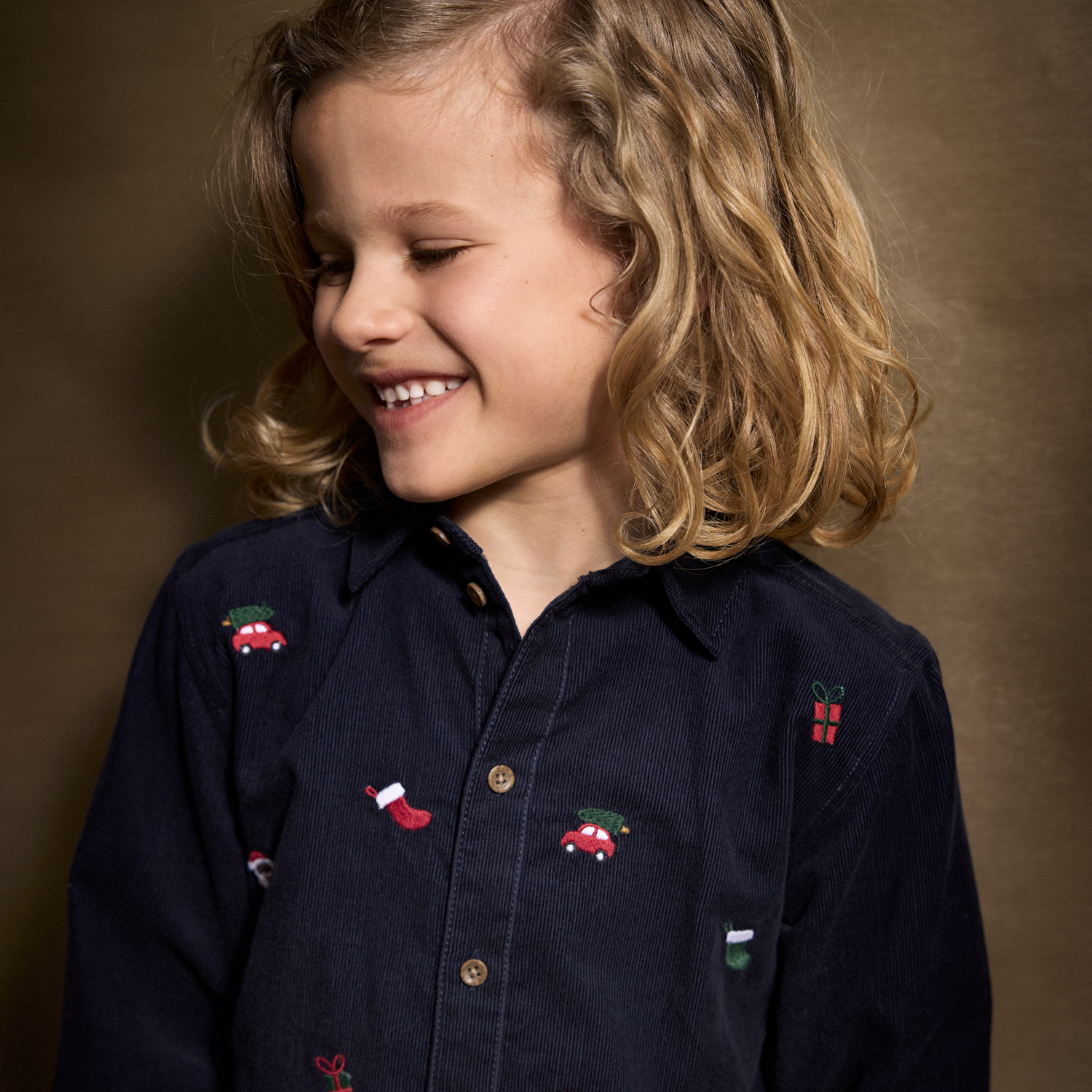 Shirt LS Cord Parisian Night - 4