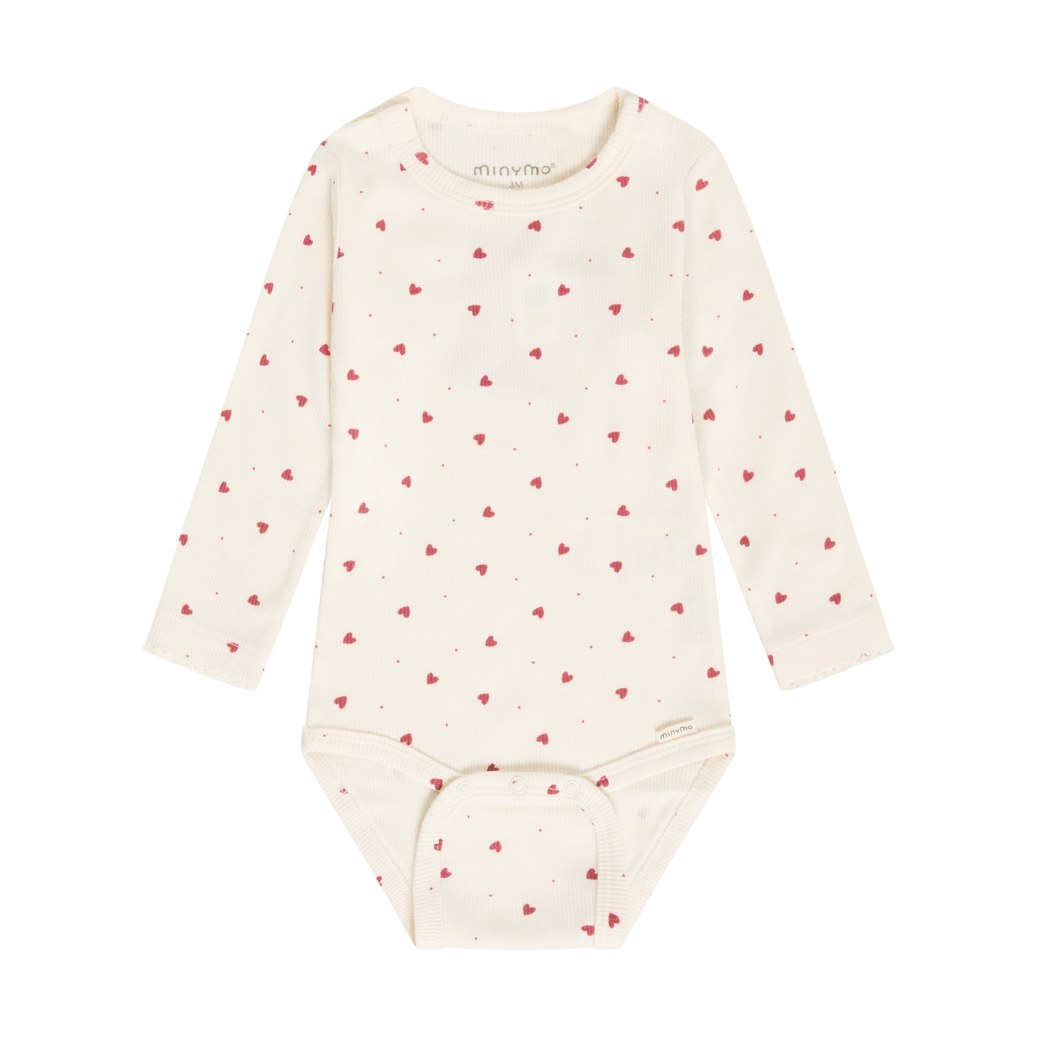 Body LS AOP Rib Eggnog
