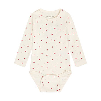 Body LS AOP Rib Eggnog