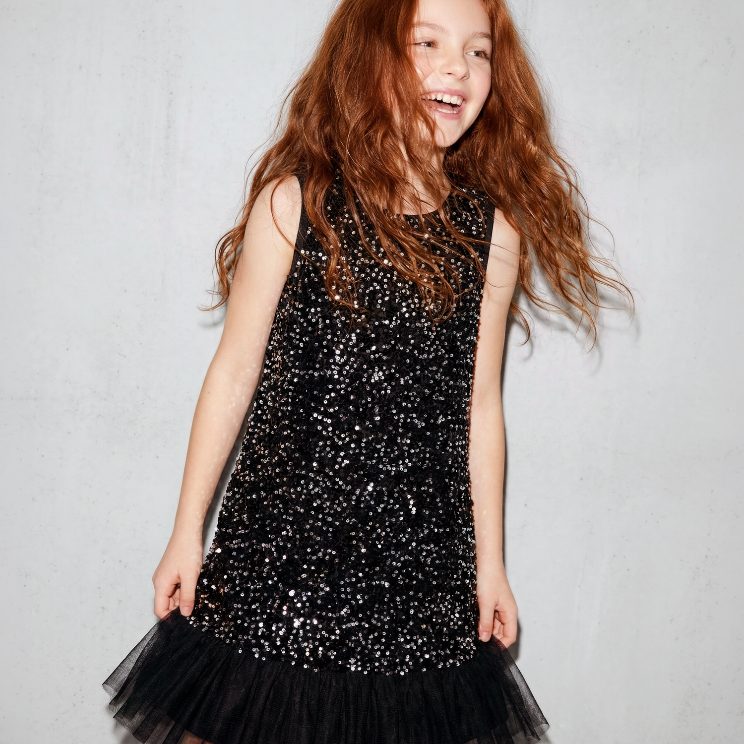 Dress Velvet w. Sequins Tap Shoe - 4