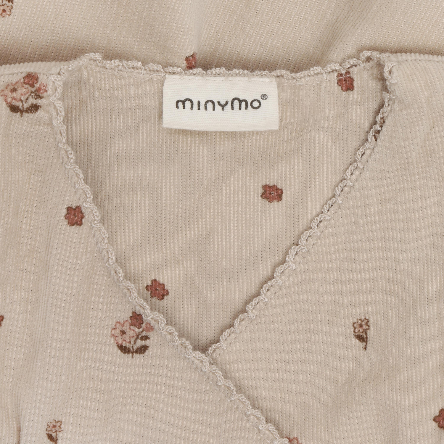 Dress SS AOP Cord. w. Lining Feather Gray - 3
