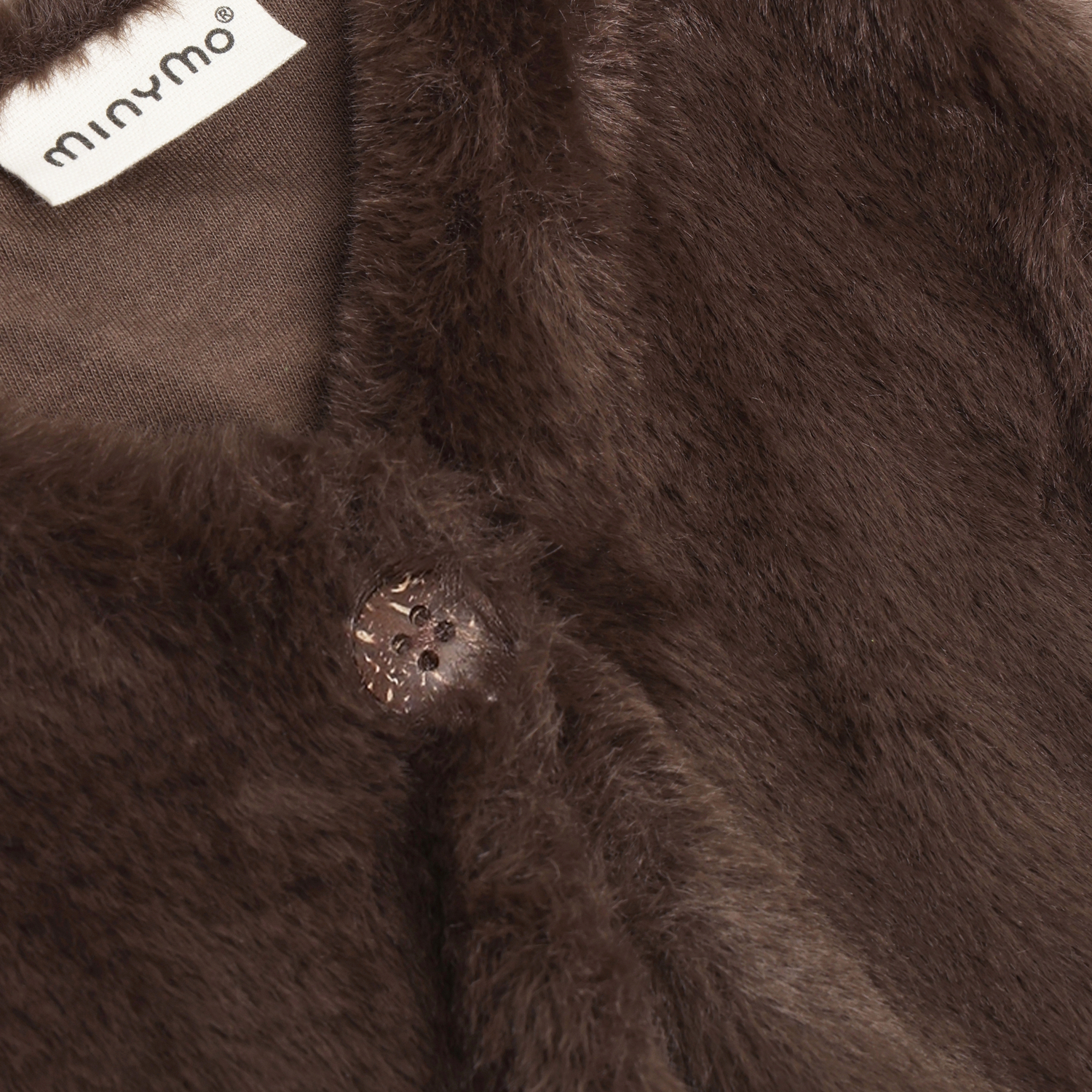 Vest Fake Fur Chocolate Chip - 3