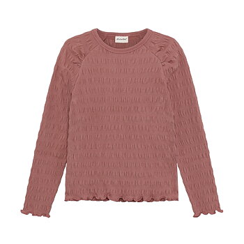 T-shirt LS Burlwood