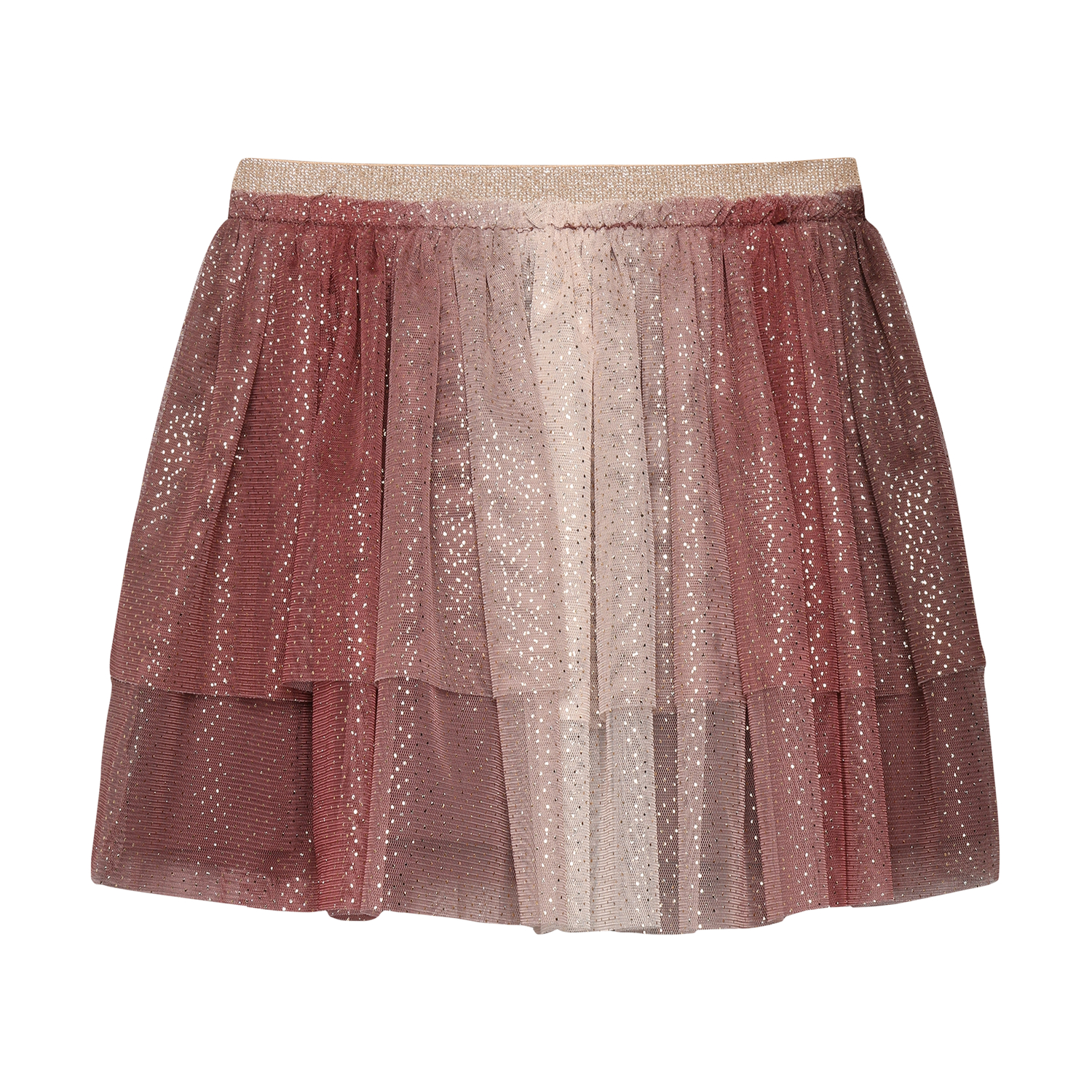 Skirt Mesh W. Glitter Huckleberry