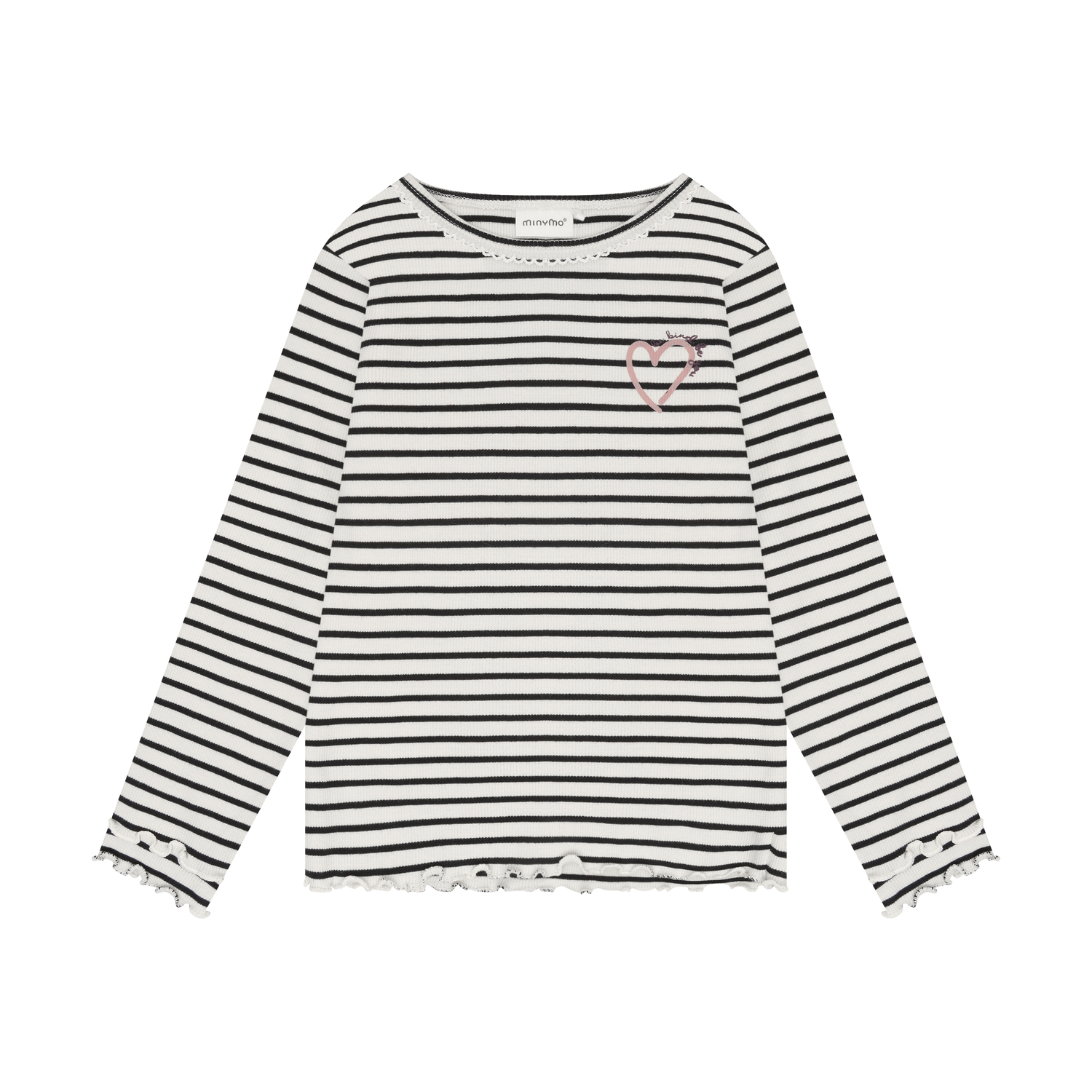 T-Shirt LS Y/D Rib Tap Shoe
