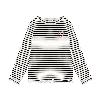 T-Shirt LS Y/D Rib Tap Shoe