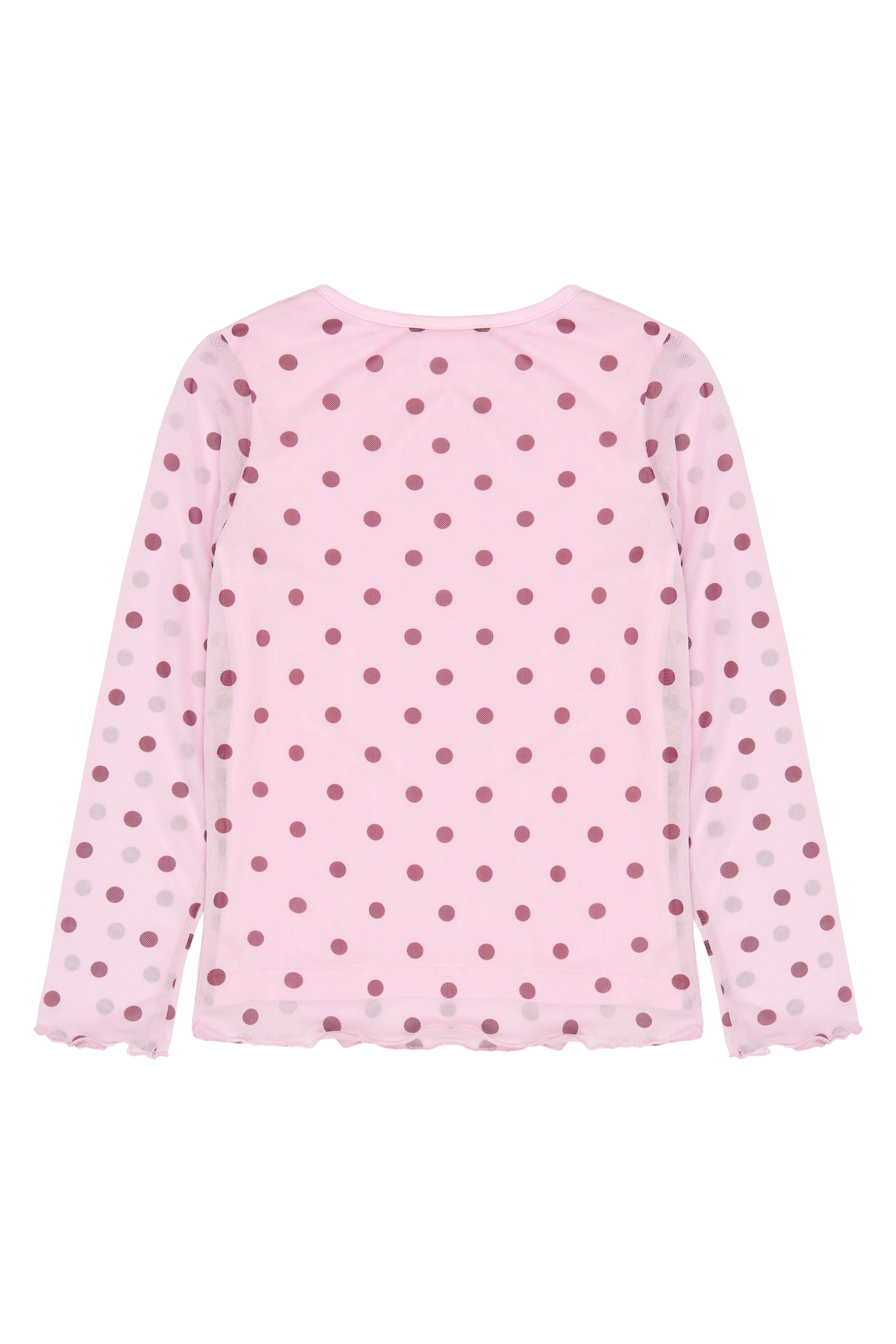 TNVandelia LS Mesh Tee Pink Lavender AOP TN - 2