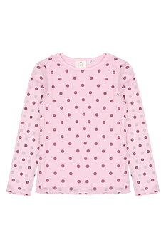TNVandelia LS Mesh Tee Pink Lavender AOP TN