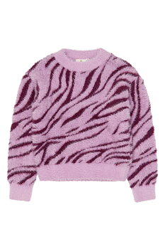TNVania Jacquard Pullover Pink Lavender AOP TN