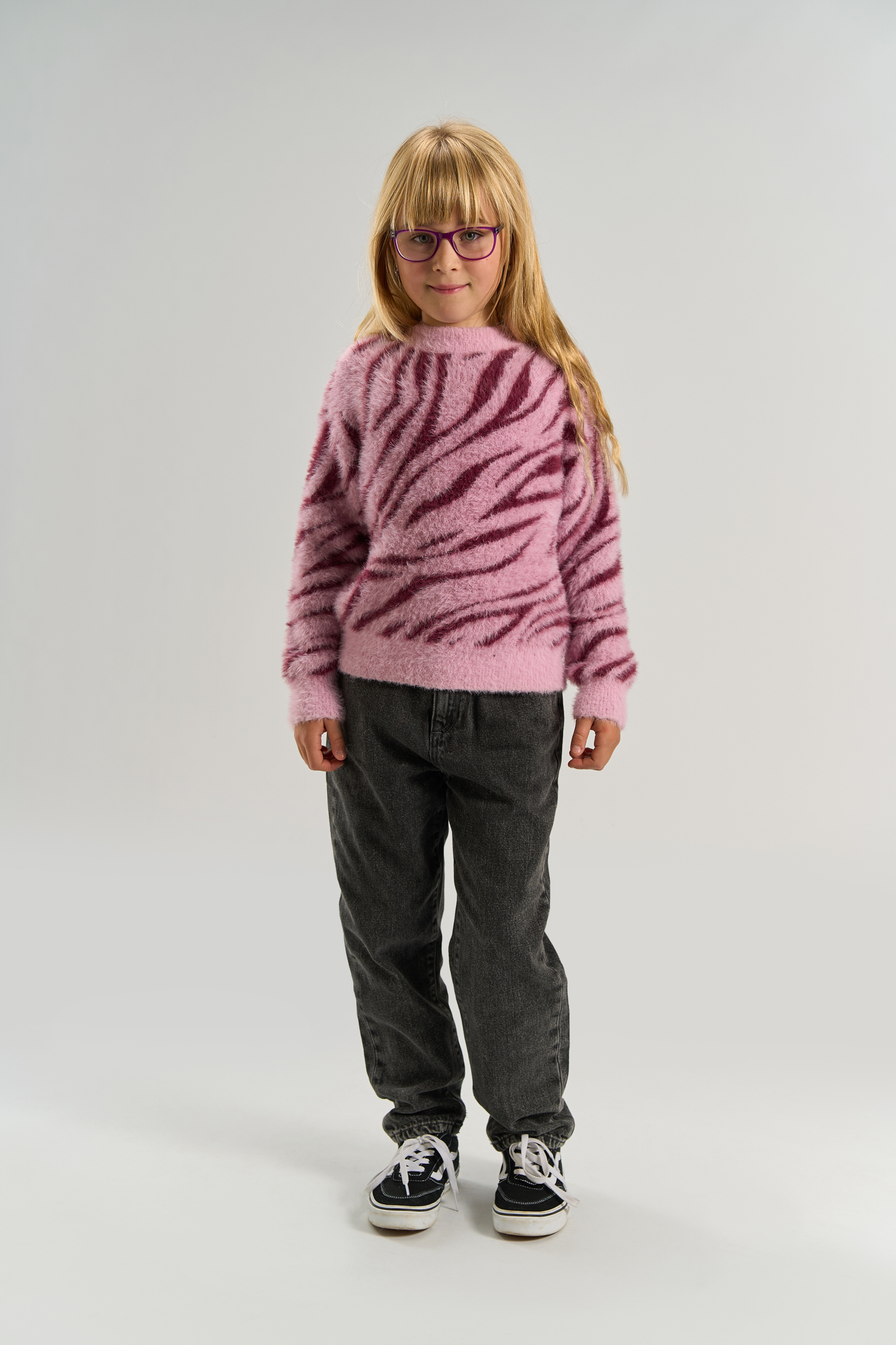 TNVania Jacquard Pullover Pink Lavender AOP TN - 4