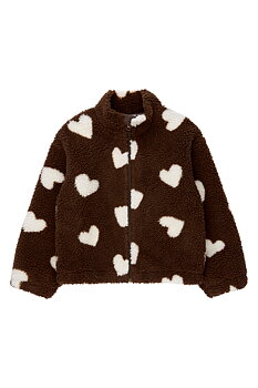 TNUnita OS Teddy Jacket Chestnut AOP