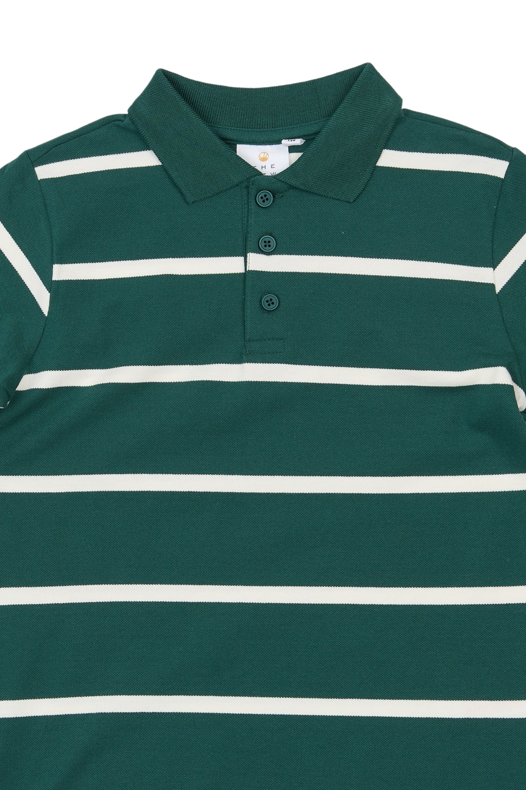 TNVuk LS Pique Polo June Bug Striped - 3