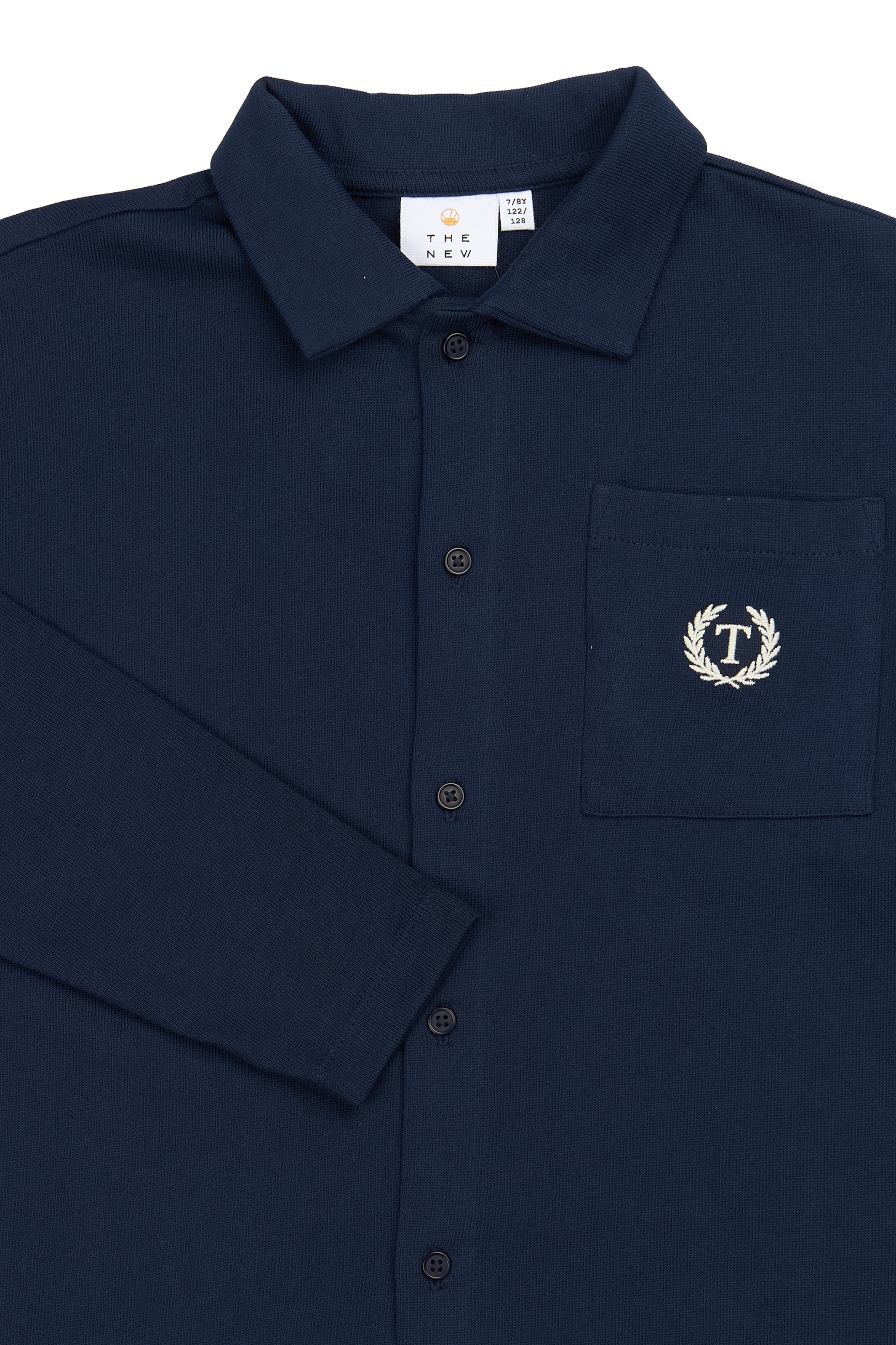 TNVictor OS LS Cardigan Navy Blazer - 3