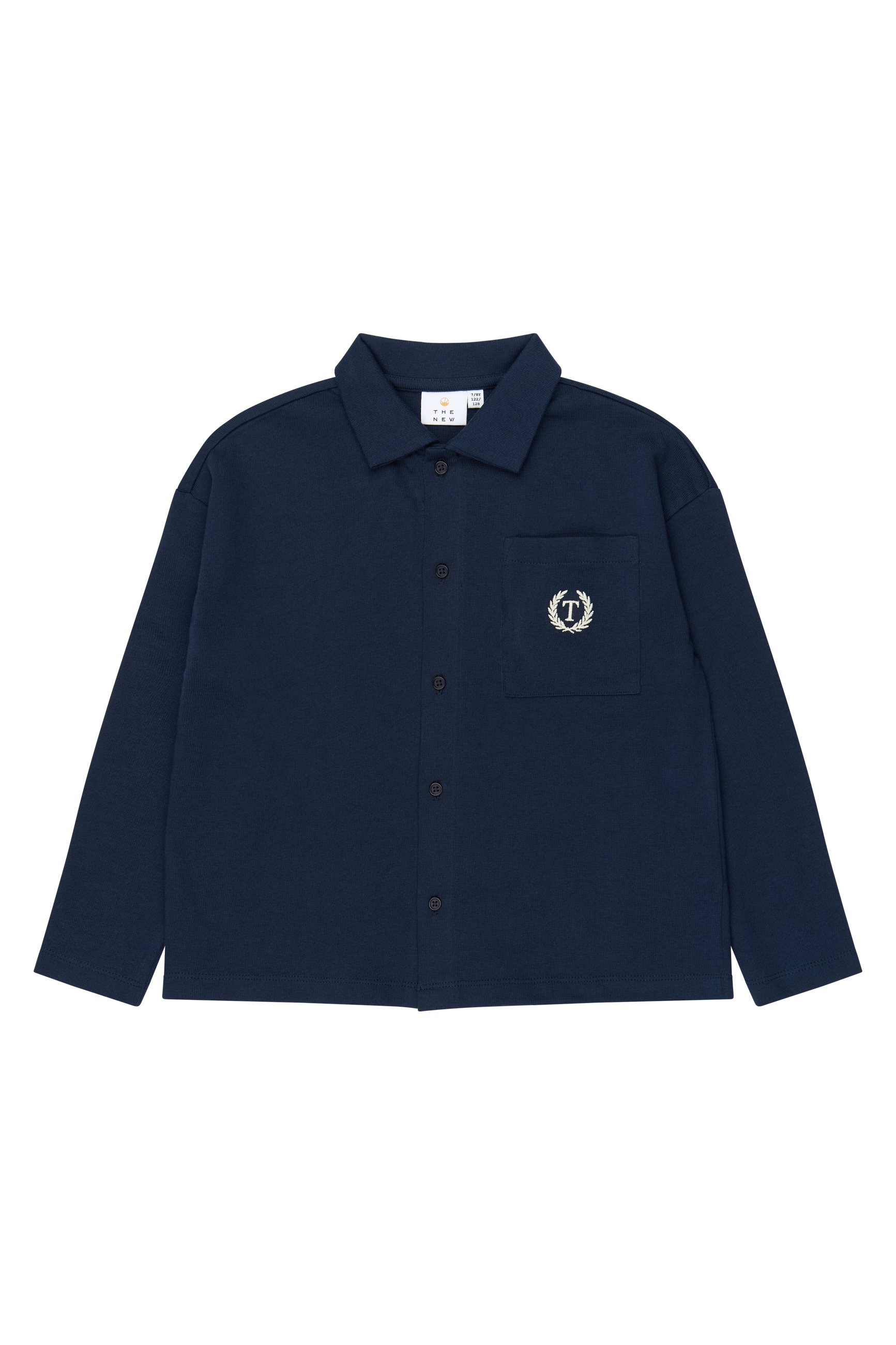 TNVictor OS LS Cardigan Navy Blazer