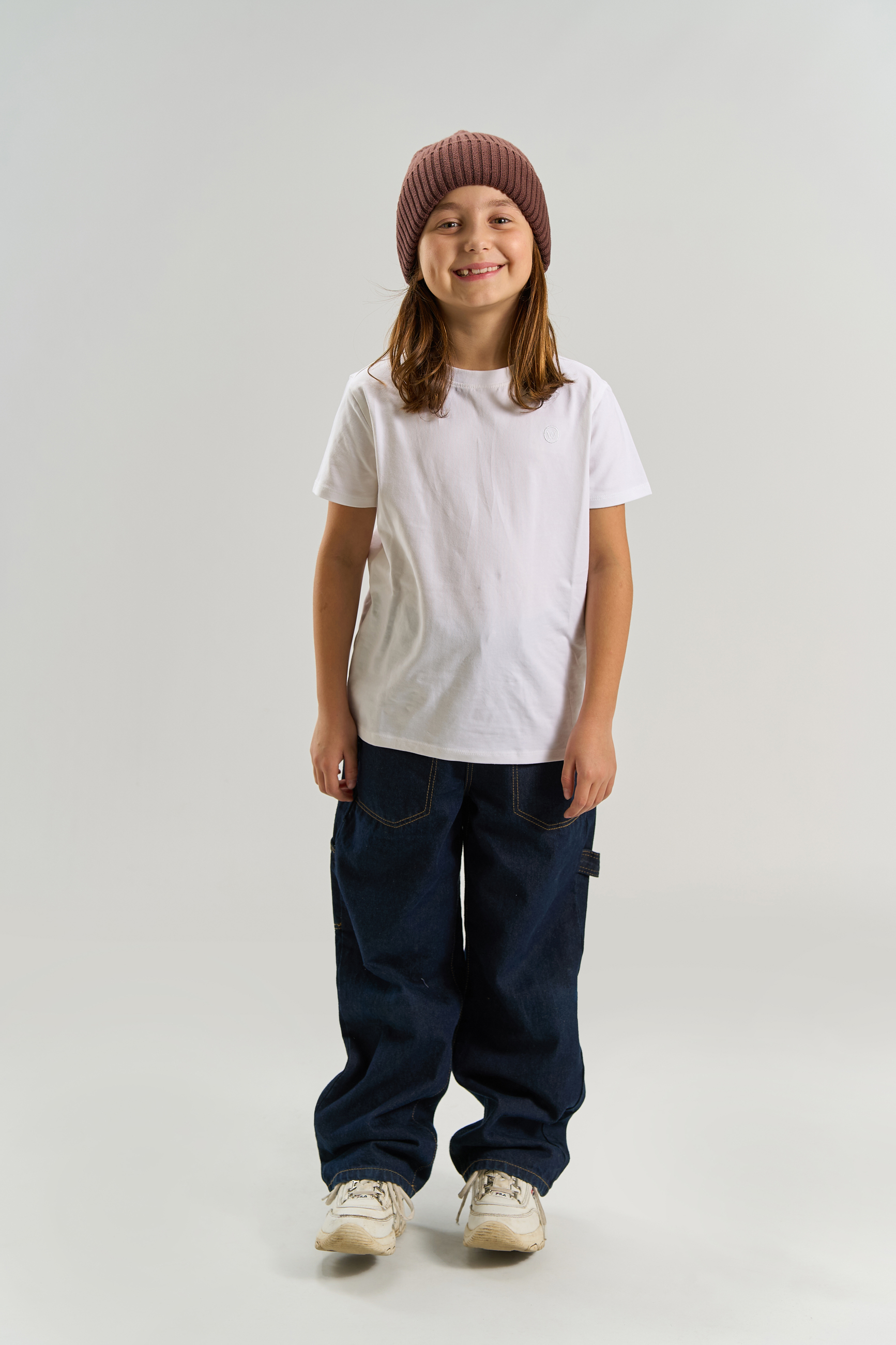 TNBern Baggy Fit Worker Jeans Unwashed Blue Denim - 4