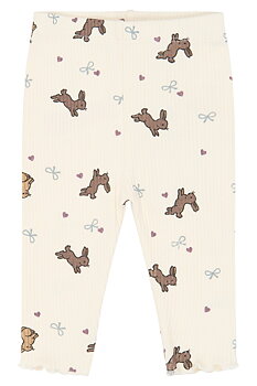 TNSBVenna Rib Leggings Gardenia AOP