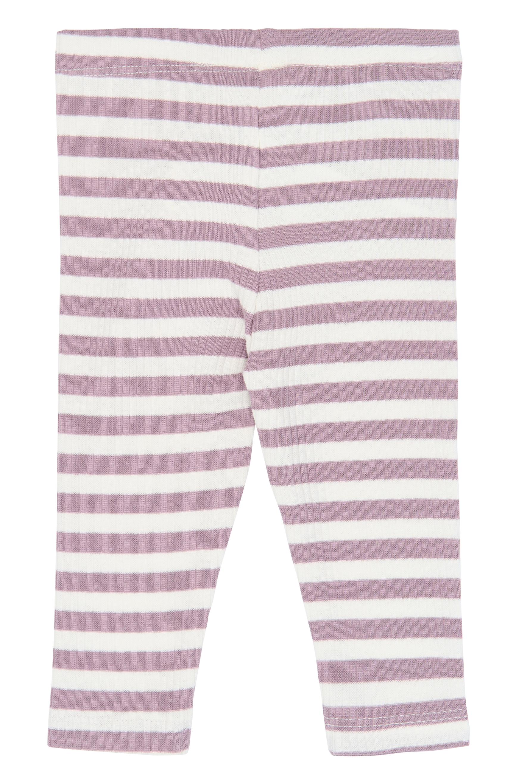 TNSBFro Rib Leggings Elderberry-Gardenia Striped TN - 2