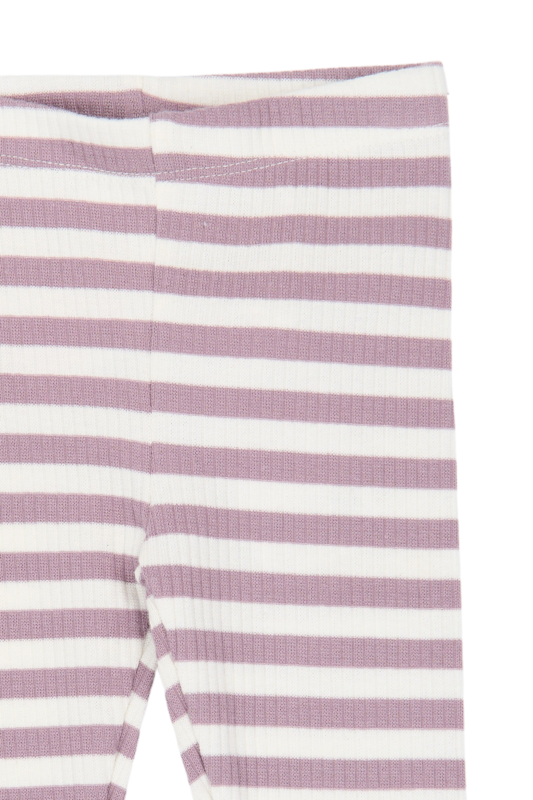 TNSBFro Rib Leggings Elderberry-Gardenia Striped TN - 3
