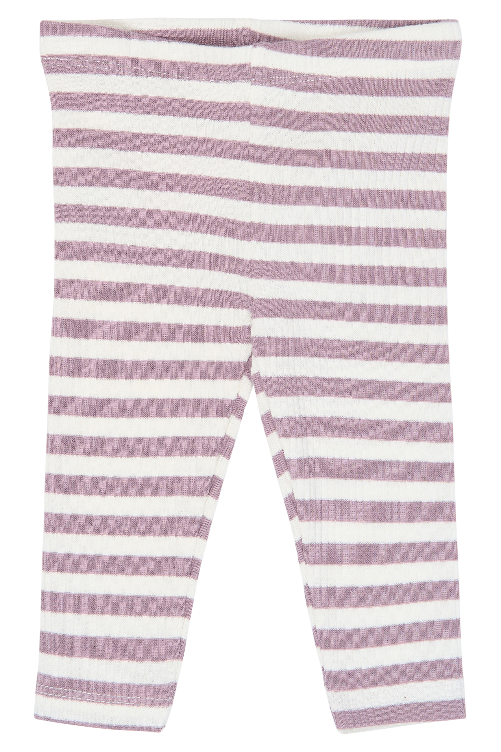 TNSBFro Rib Leggings Elderberry-Gardenia Striped TN