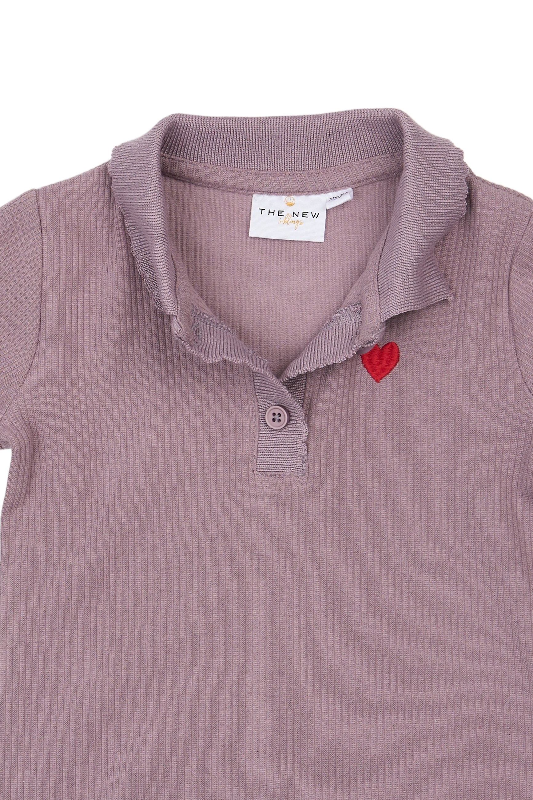 TNSTVernina LS Rib Polo Elderberry TN - 3