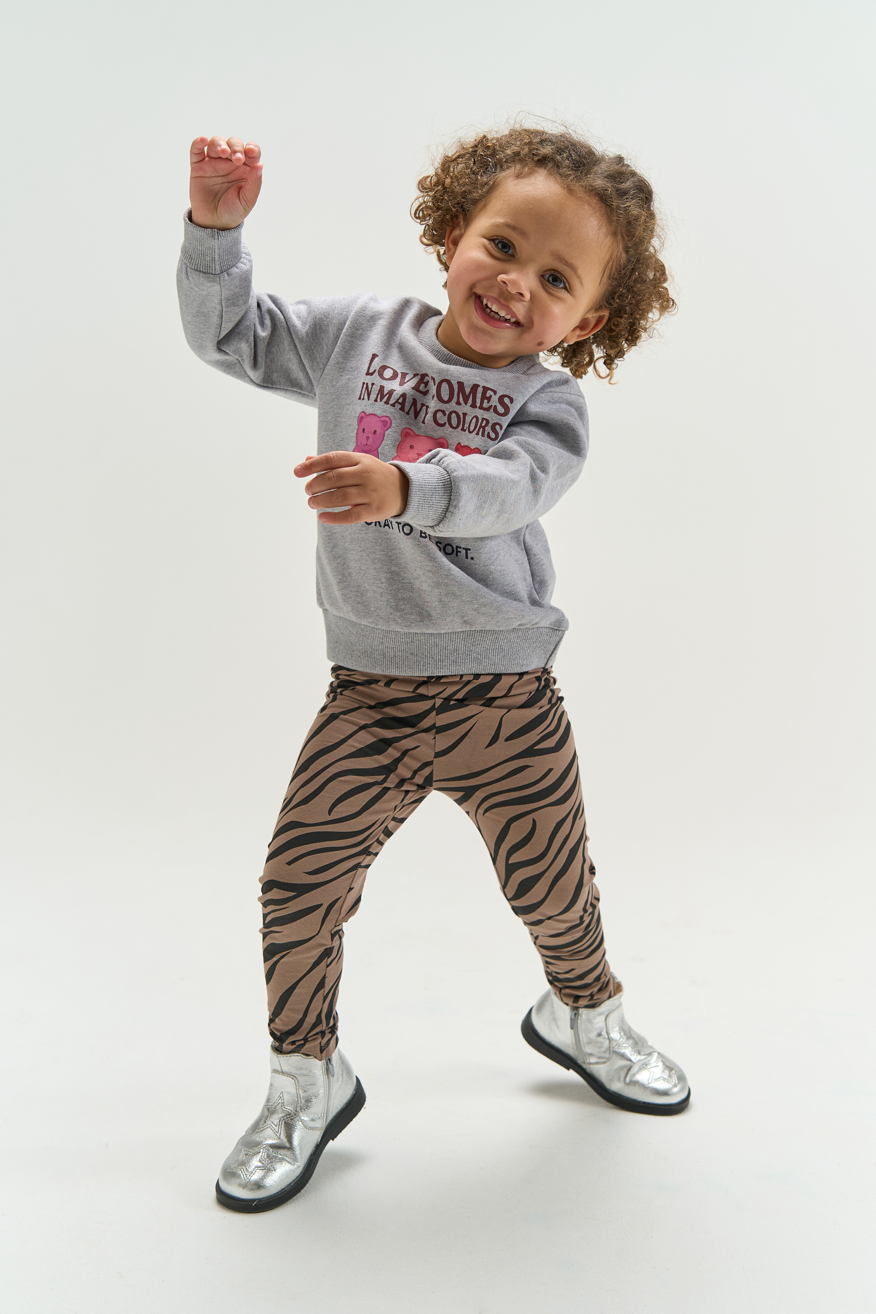 TNSTVerde Leggings Taupe Gray AOP TN - 4