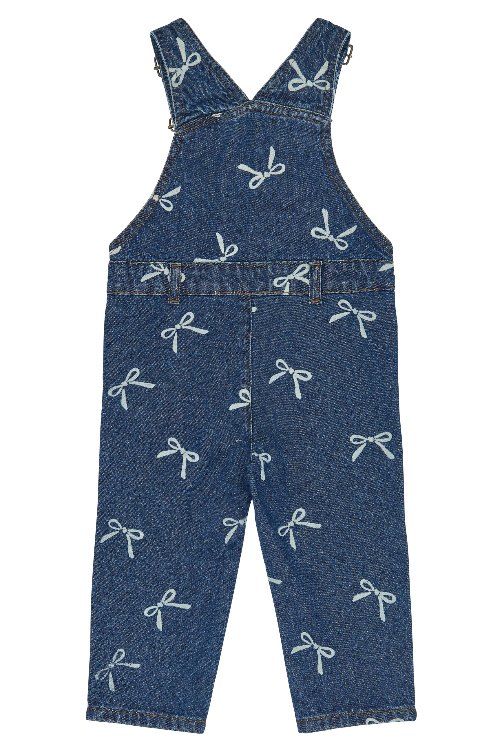 TNSTVinaya Denim Dungarees Medium Blue Denim AOP - 2