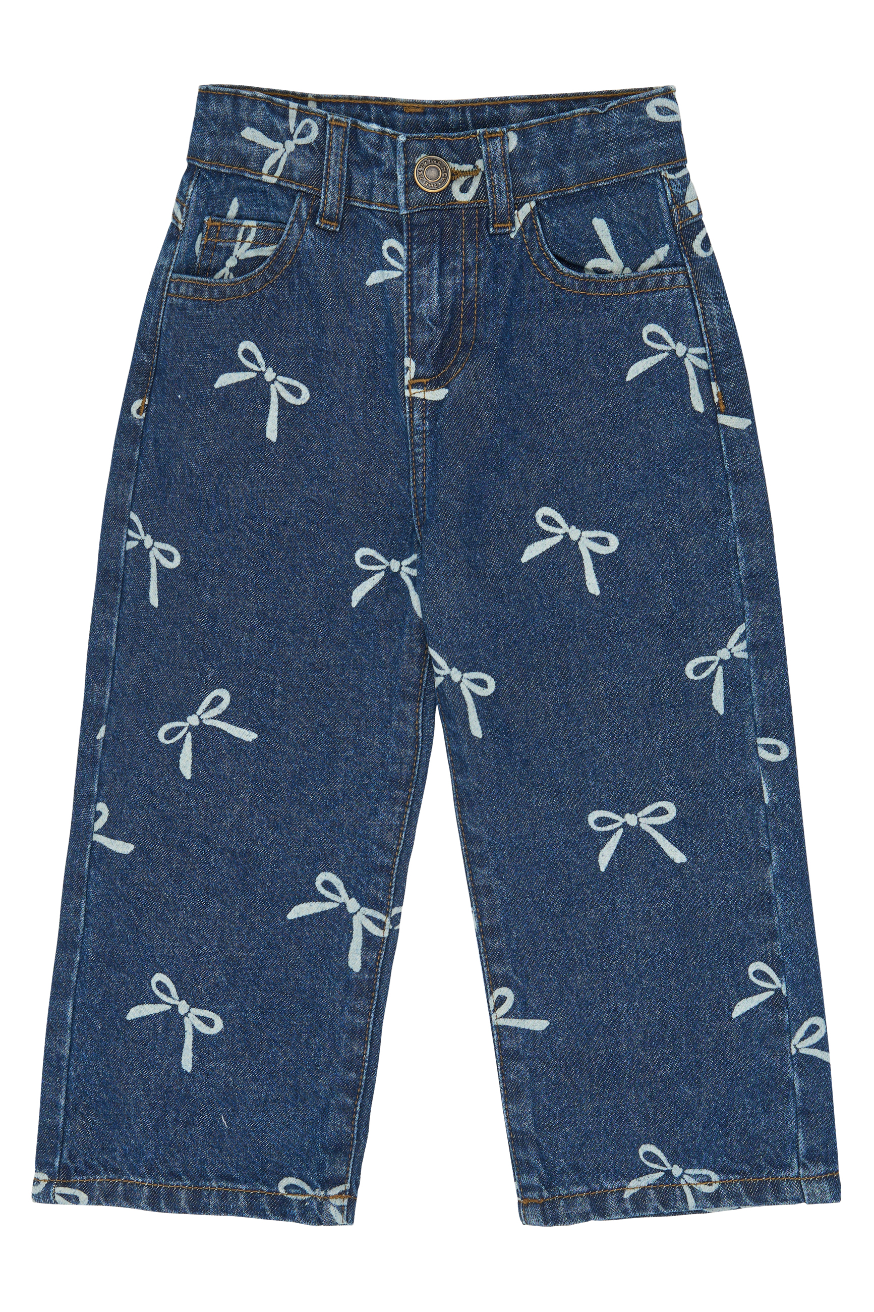 TNSTVinaya Regular Fit Jeans Medium Blue Denim AOP