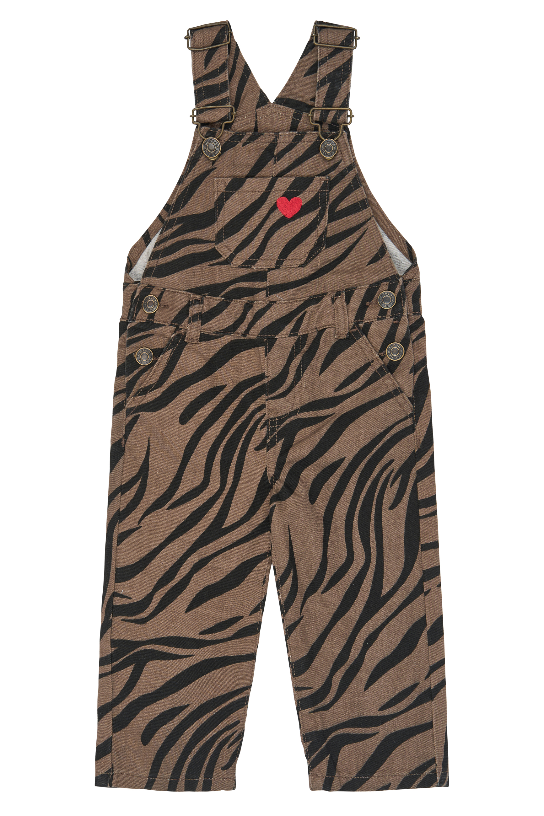 TNSTValonya Denim Dungarees Taupe Gray AOP TN