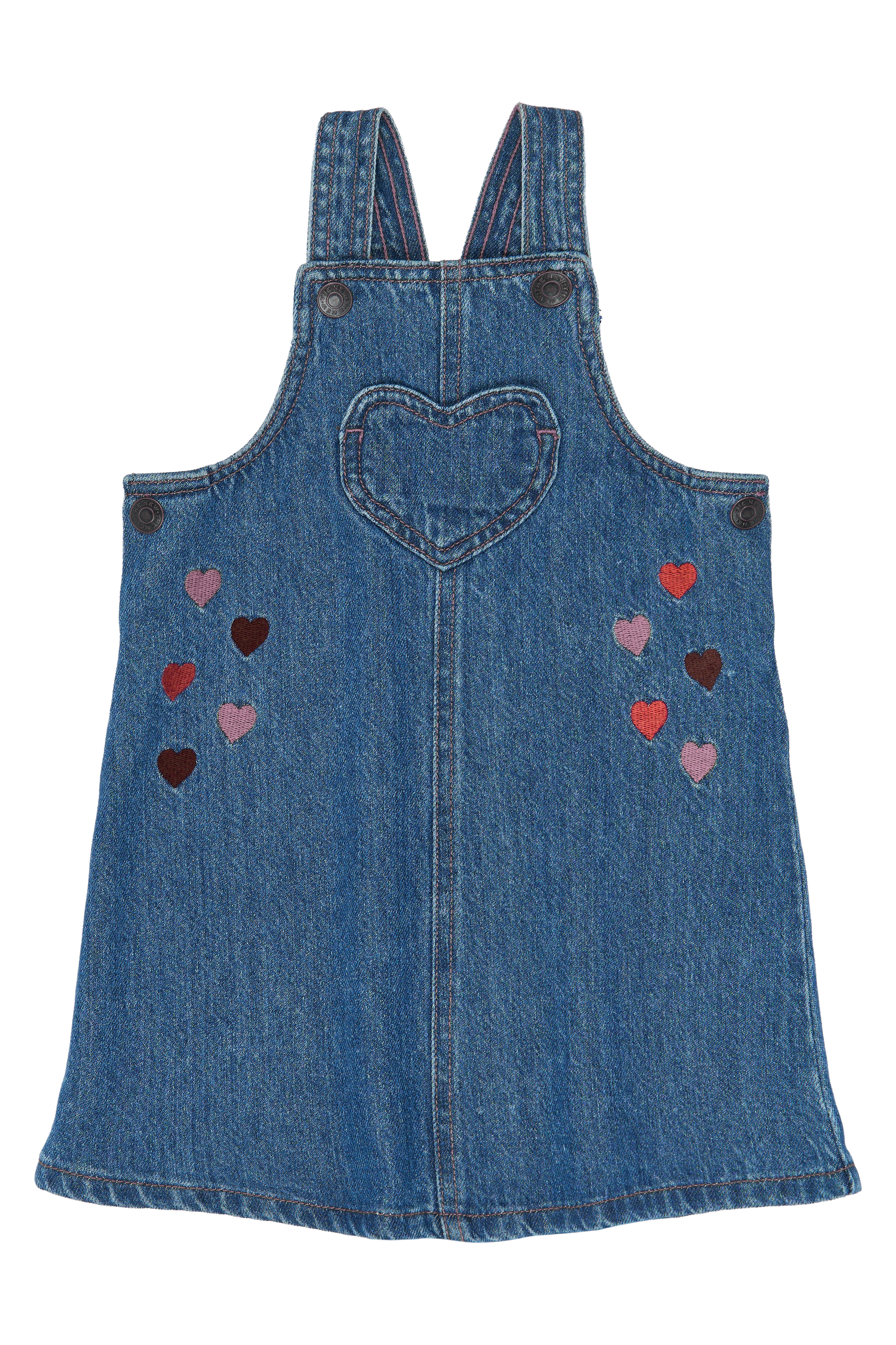 TNSTValora SL Denim Dress Light Blue Denim EMB