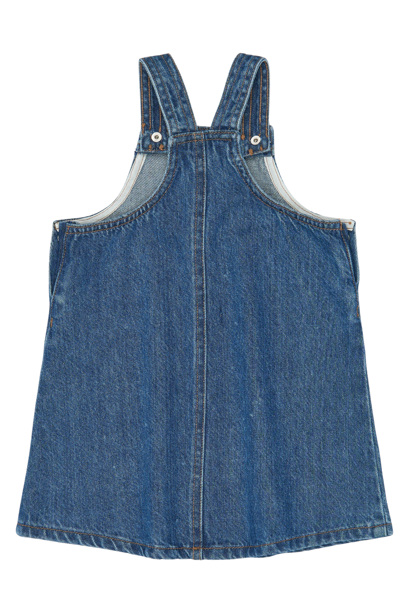 TNSTValora SL Denim Dress Light Blue Denim EMB - 2