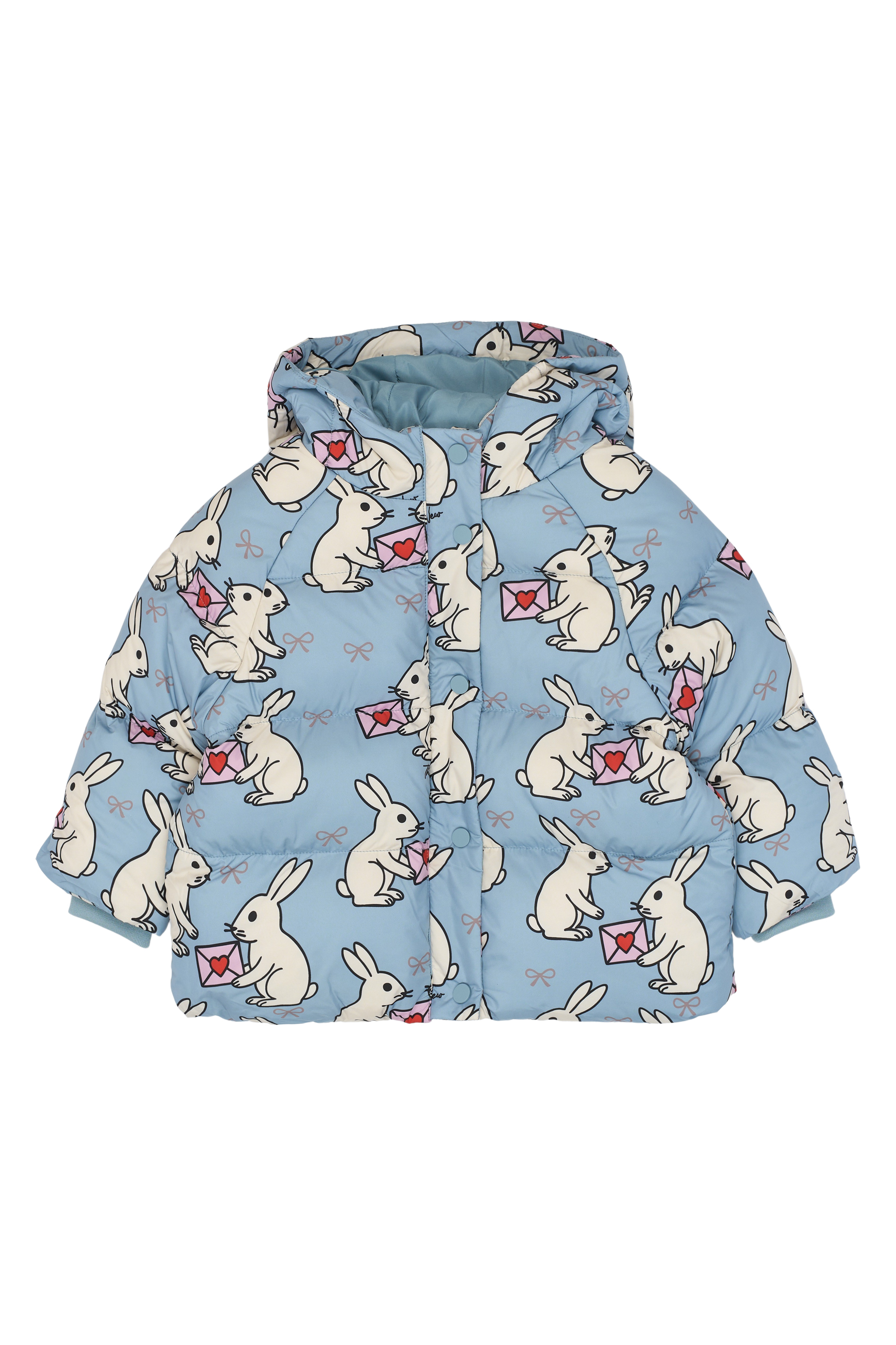 TNSTUmma Puffer Jacket Ashley Blue AOP