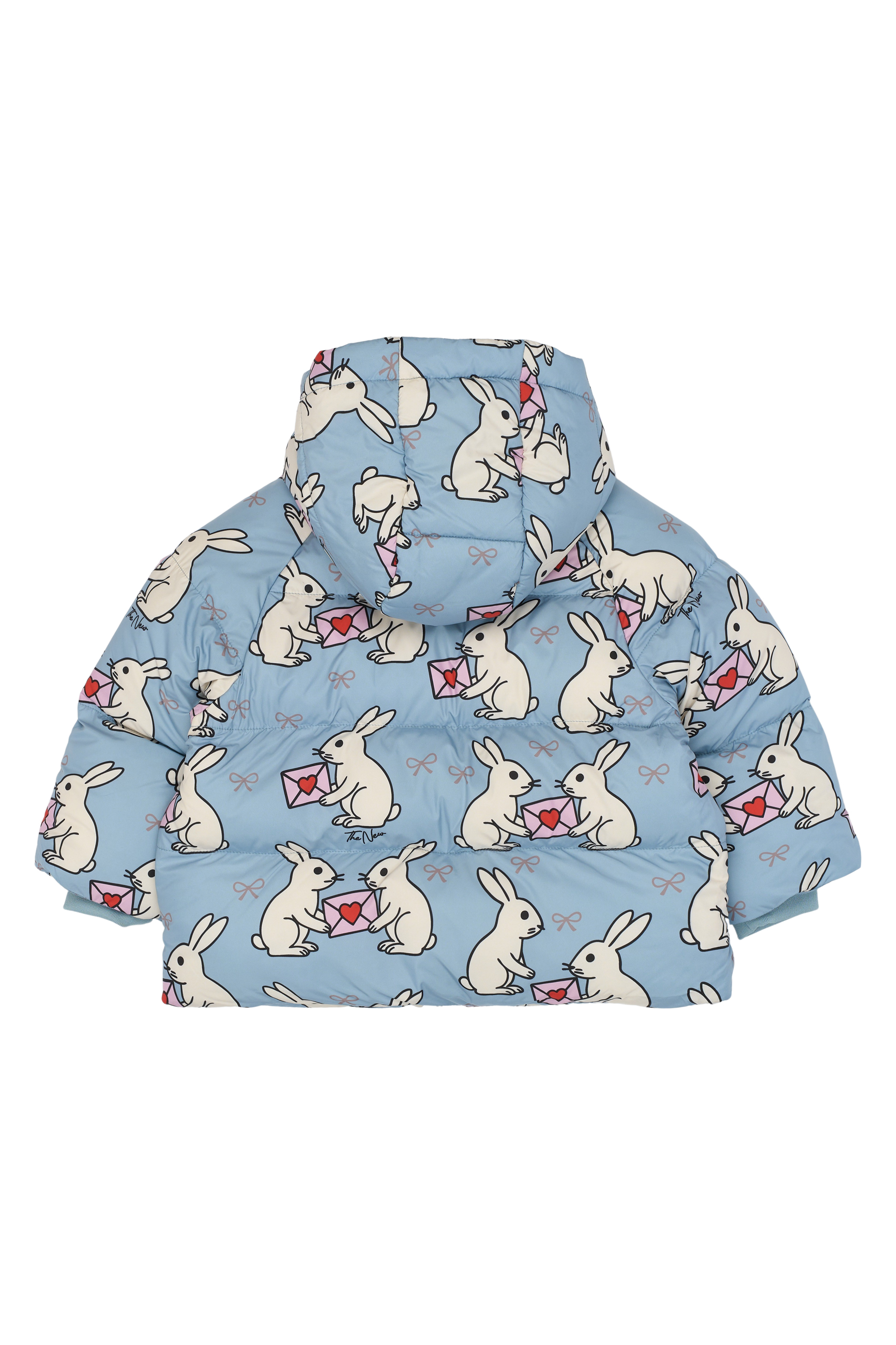TNSTUmma Puffer Jacket Ashley Blue AOP - 2