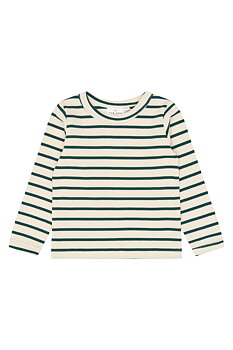 TNSTVico LS Rib Tee June Bug Striped