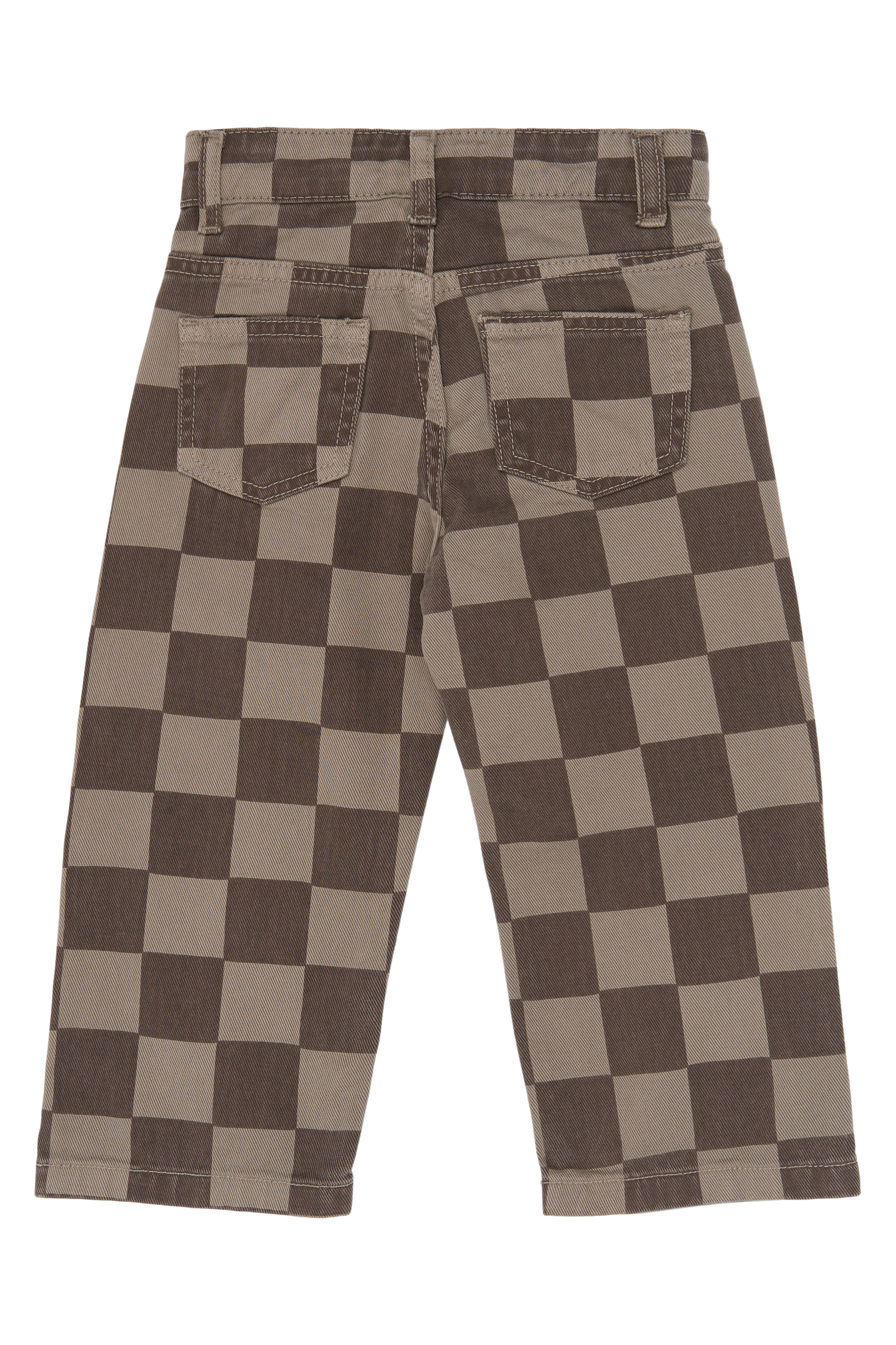 TNSTVondell Baggy Fit Jeans Taupe Gray Check TN - 2