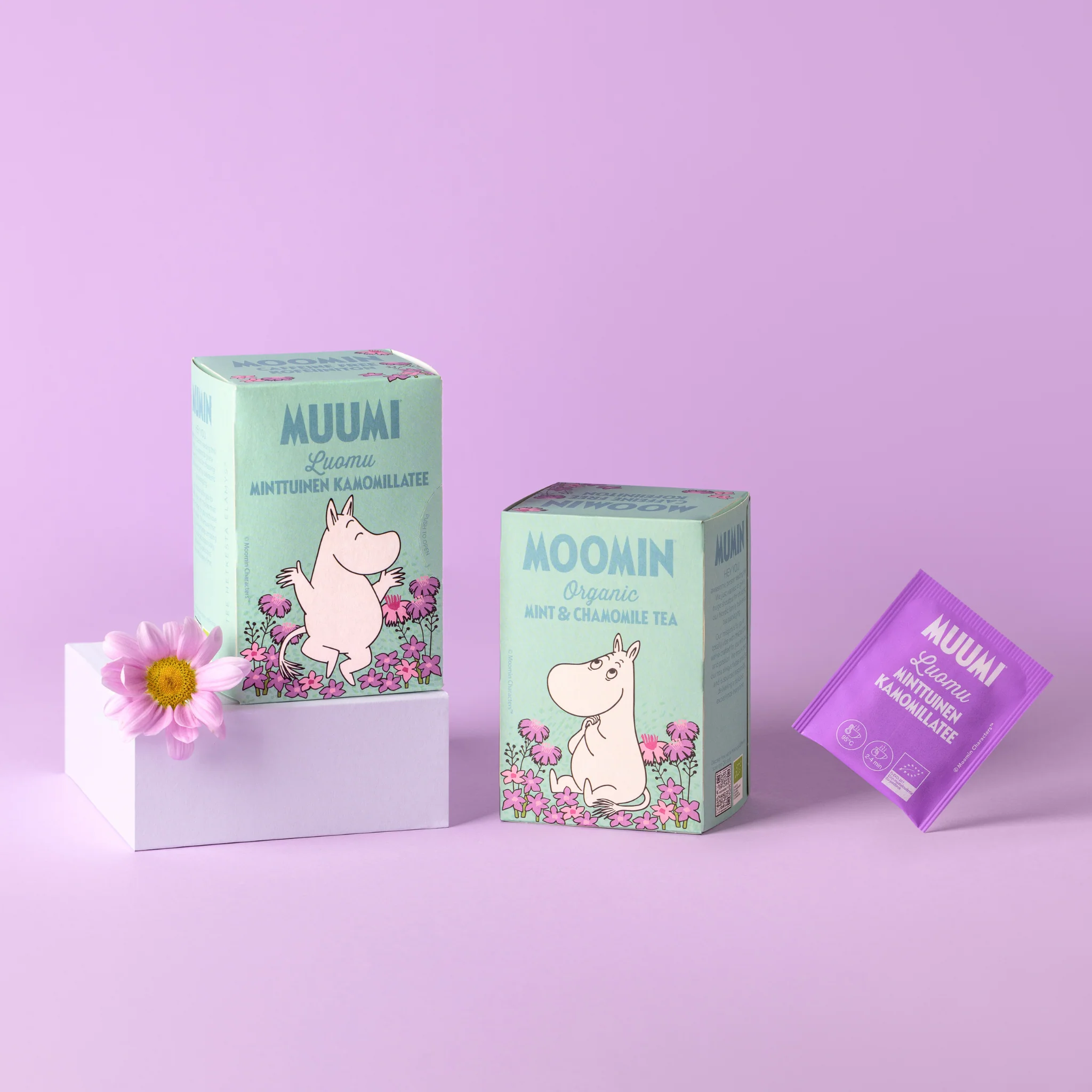 Mumin Tepåsar - Mint & Kamomill Ekologisk - Mumintrollet - 2