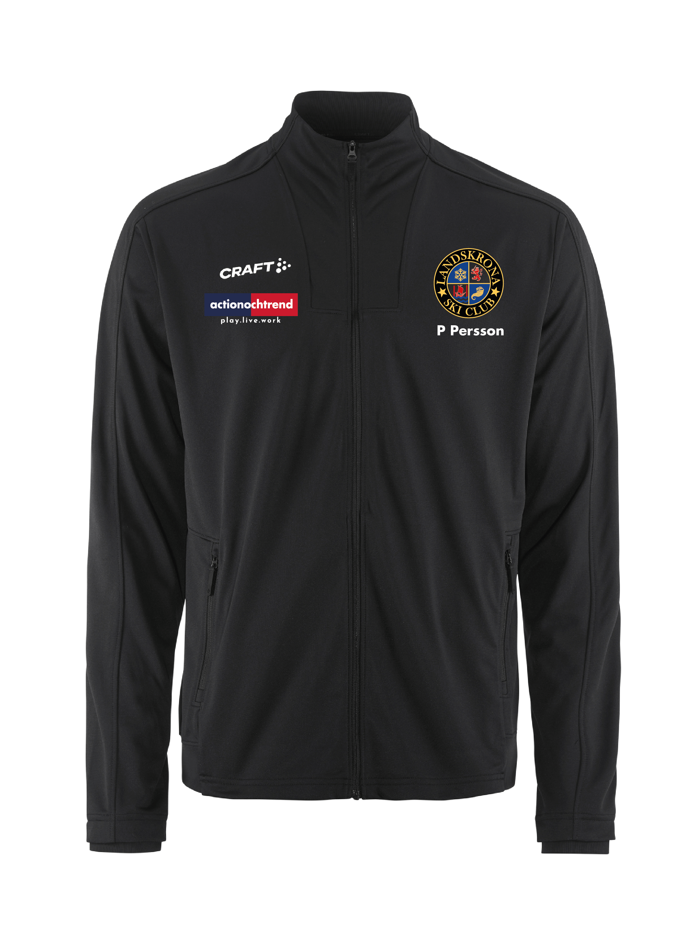 Craft Evolve 2.0 Full Zip Jacket Jr (Landskrona Ski Club)