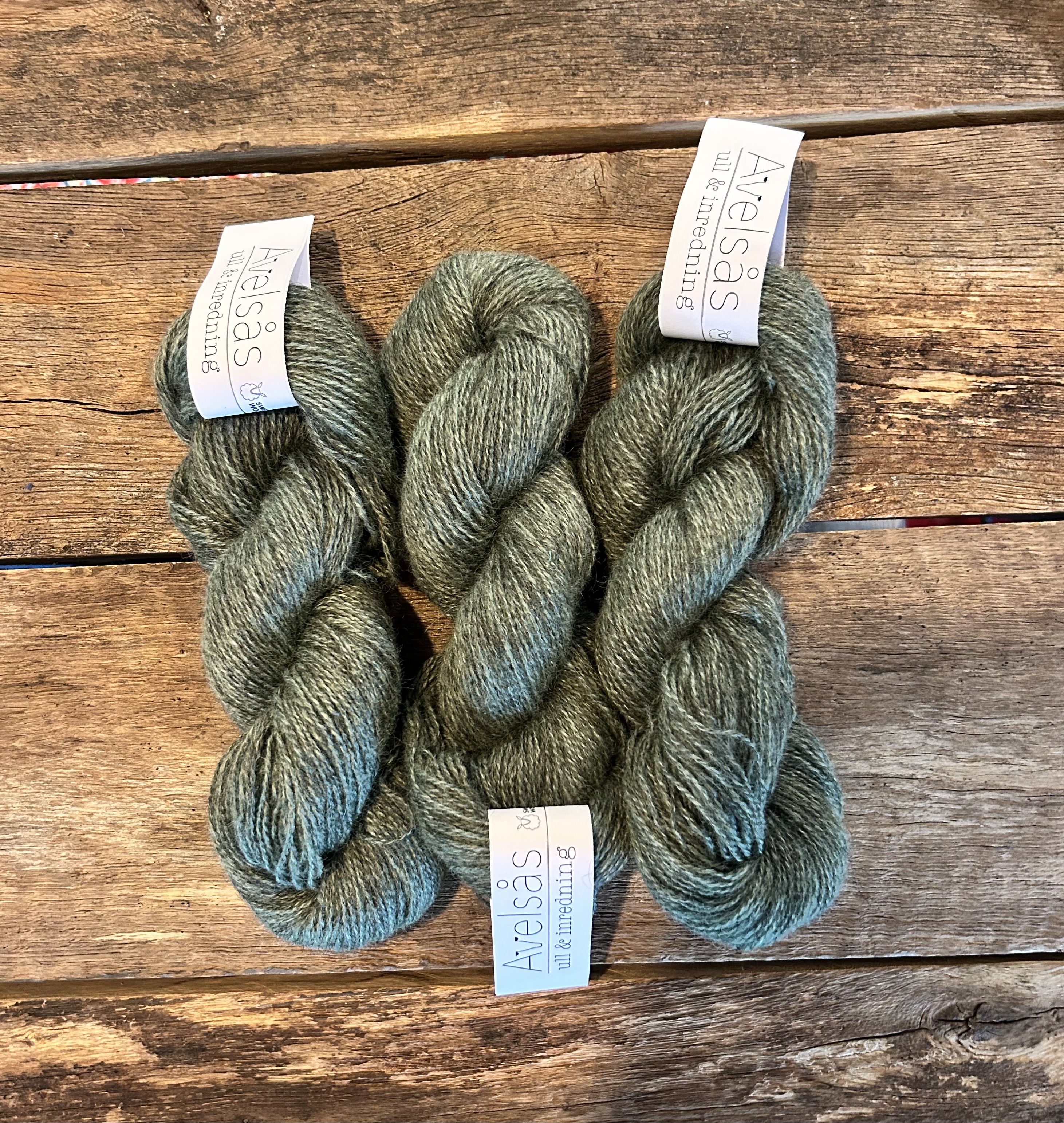 Daggfunkia 2-ply Gotland lambswool yarn